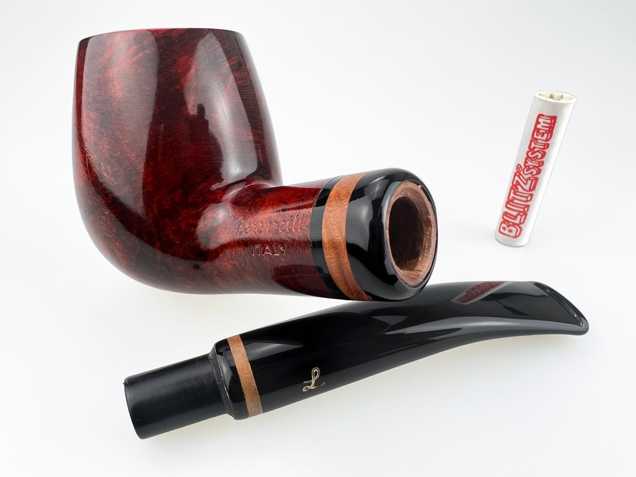 Lorenzetti Pfeifen Augustus Caesar 49 (interne Nr. 1007) Detailbild 4