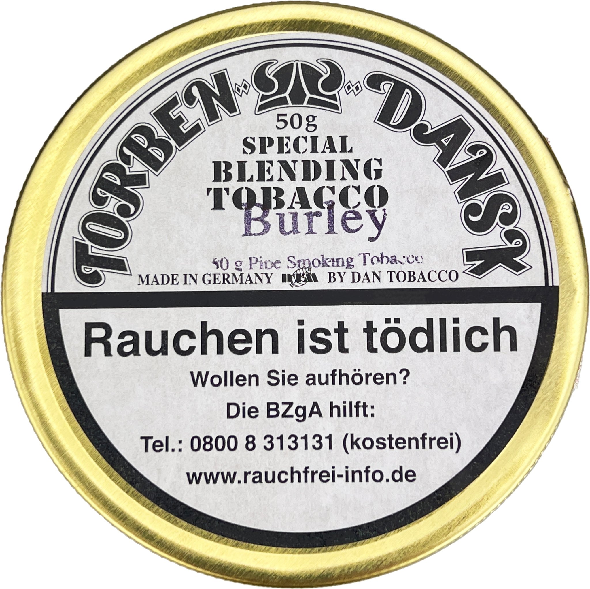 Torben Dansk Special Blending Tobacco Burley 50g Dose_01
