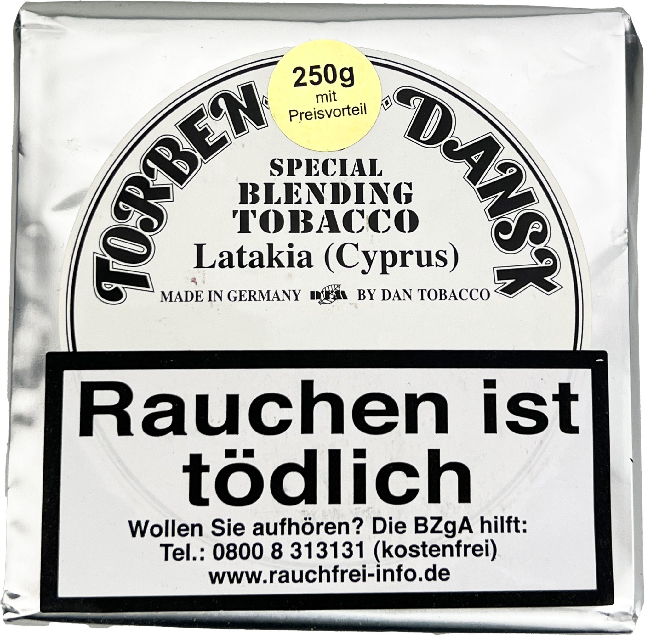 Torben Dansk Special Blending Tobacco Latakia (Cyprus) 250g Pouch_01