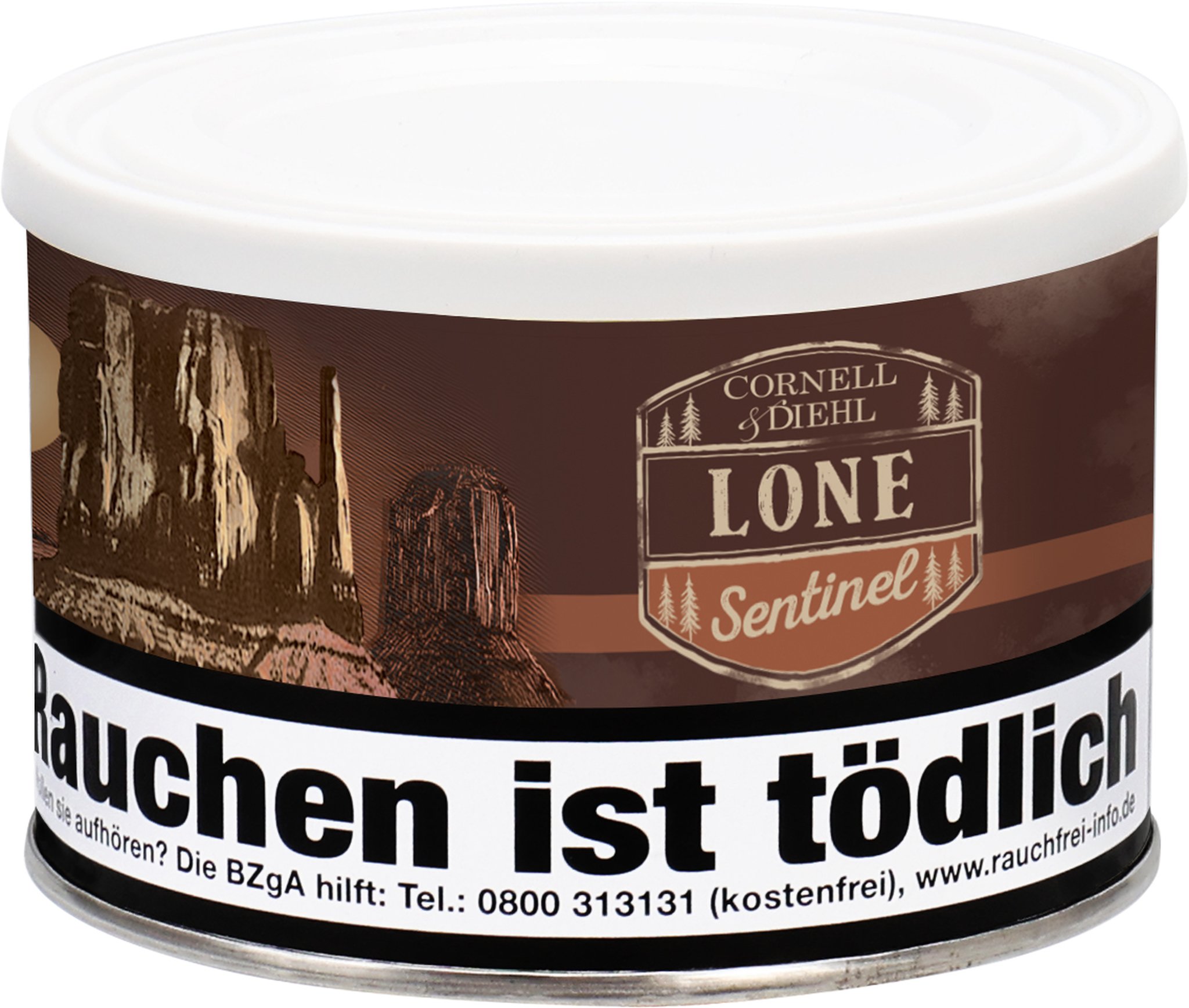 Cornell & Diehl Tabak Lone Sentinel_geschlossen