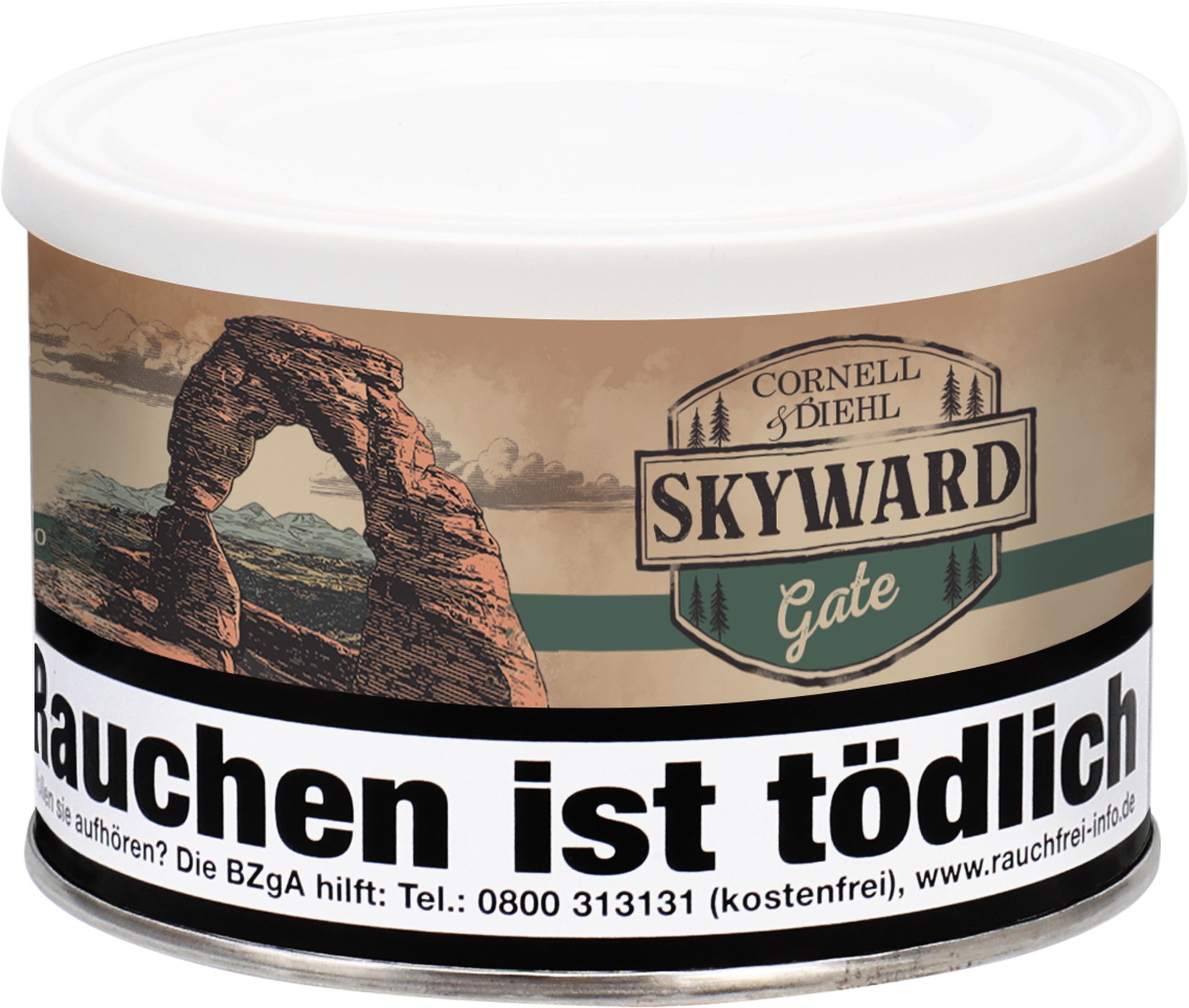 Cornell & Diehl Tabak Skyward Gate_geschlossen