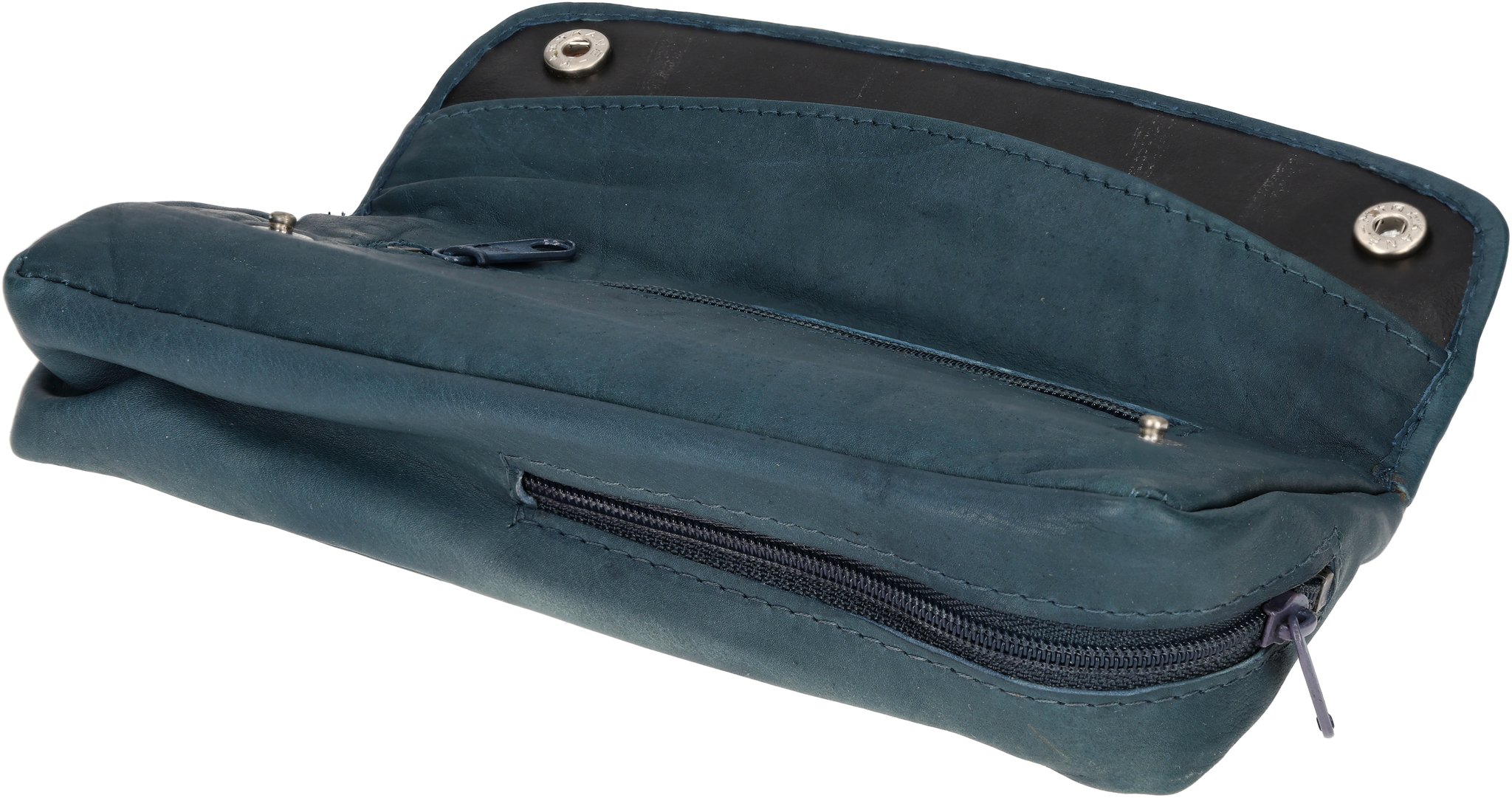 1er Leder Antik Blau 03