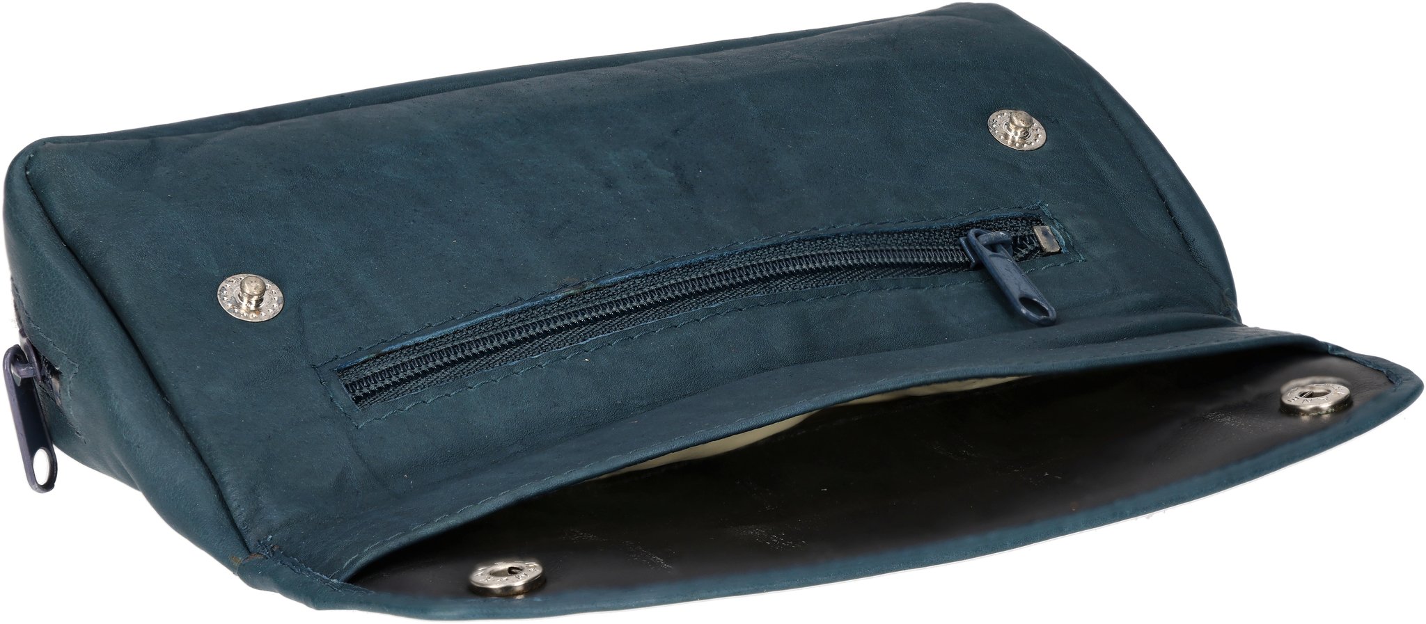 1er Leder Antik Blau 04