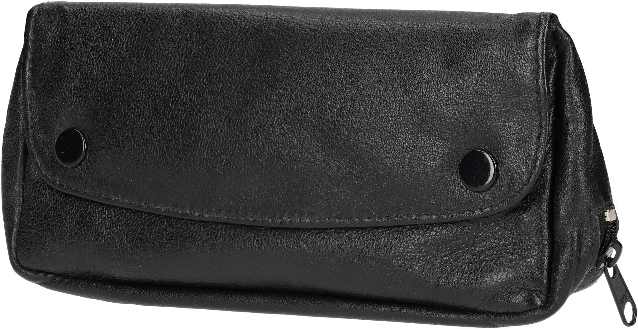1er Leder Schwarz mit Tabakfach 02