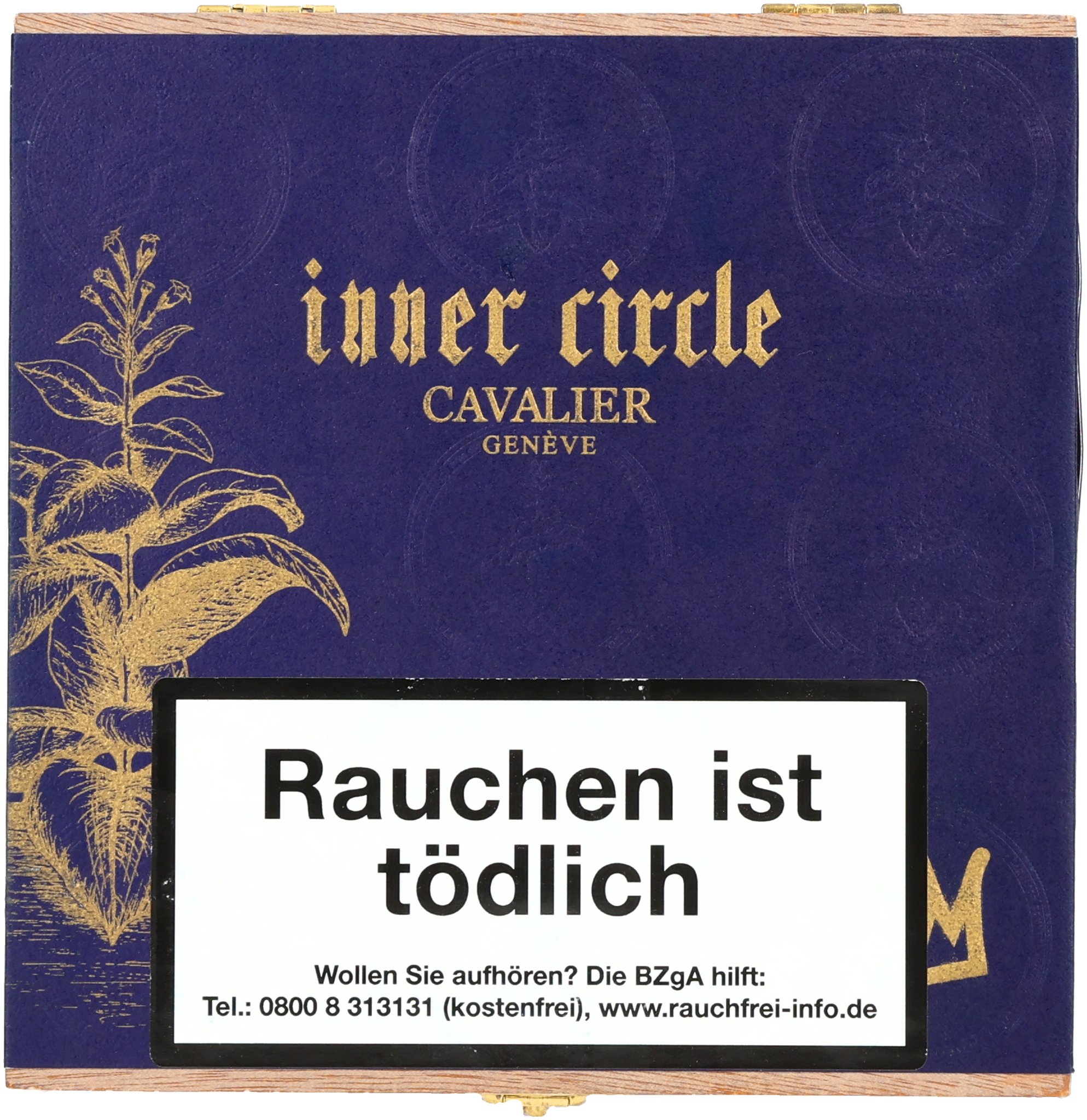 Cavalier Genève Inner Circle Petit Robusto_Kiste Frontal