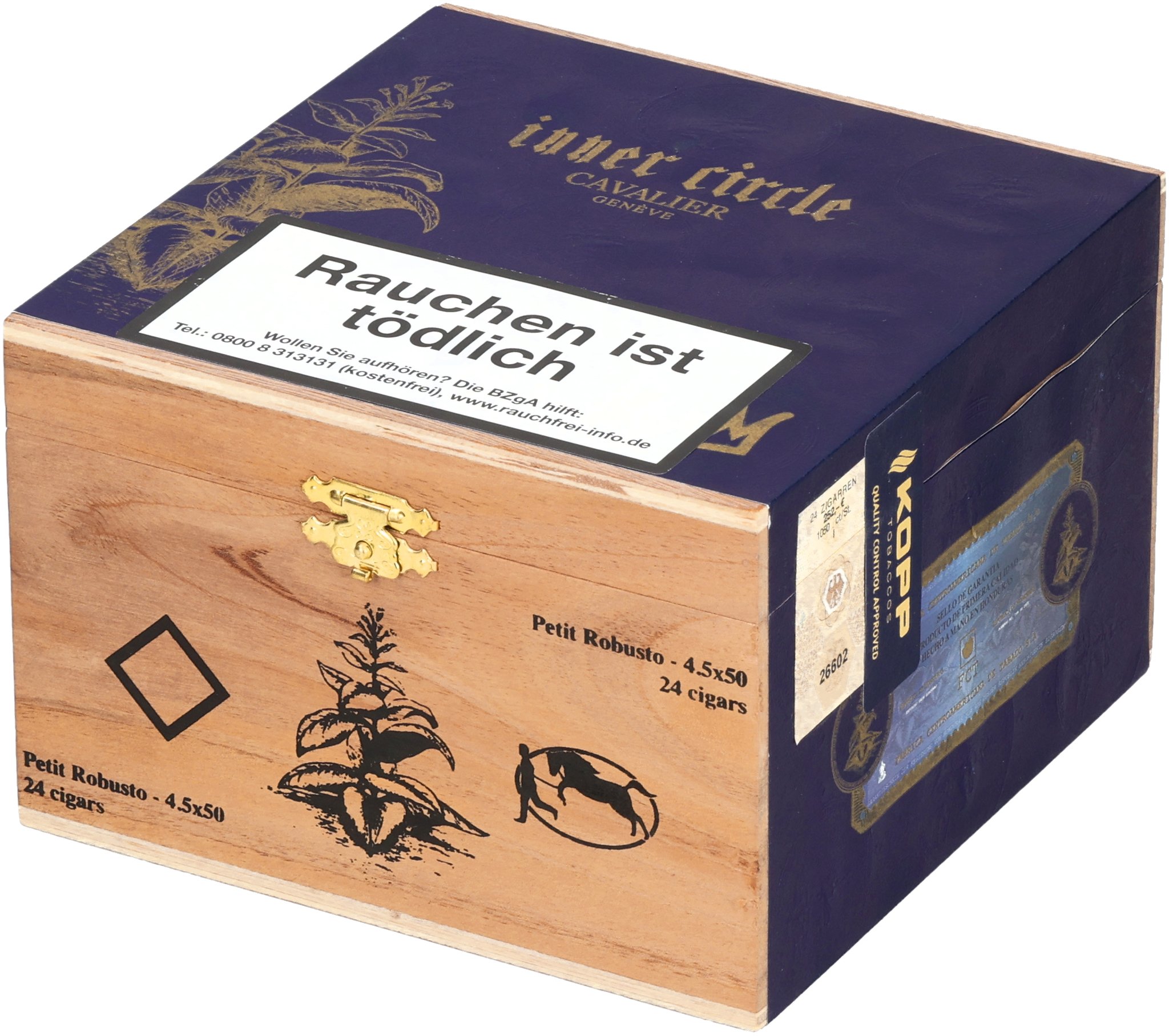 Cavalier Genève Inner Circle Petit Robusto_Kiste