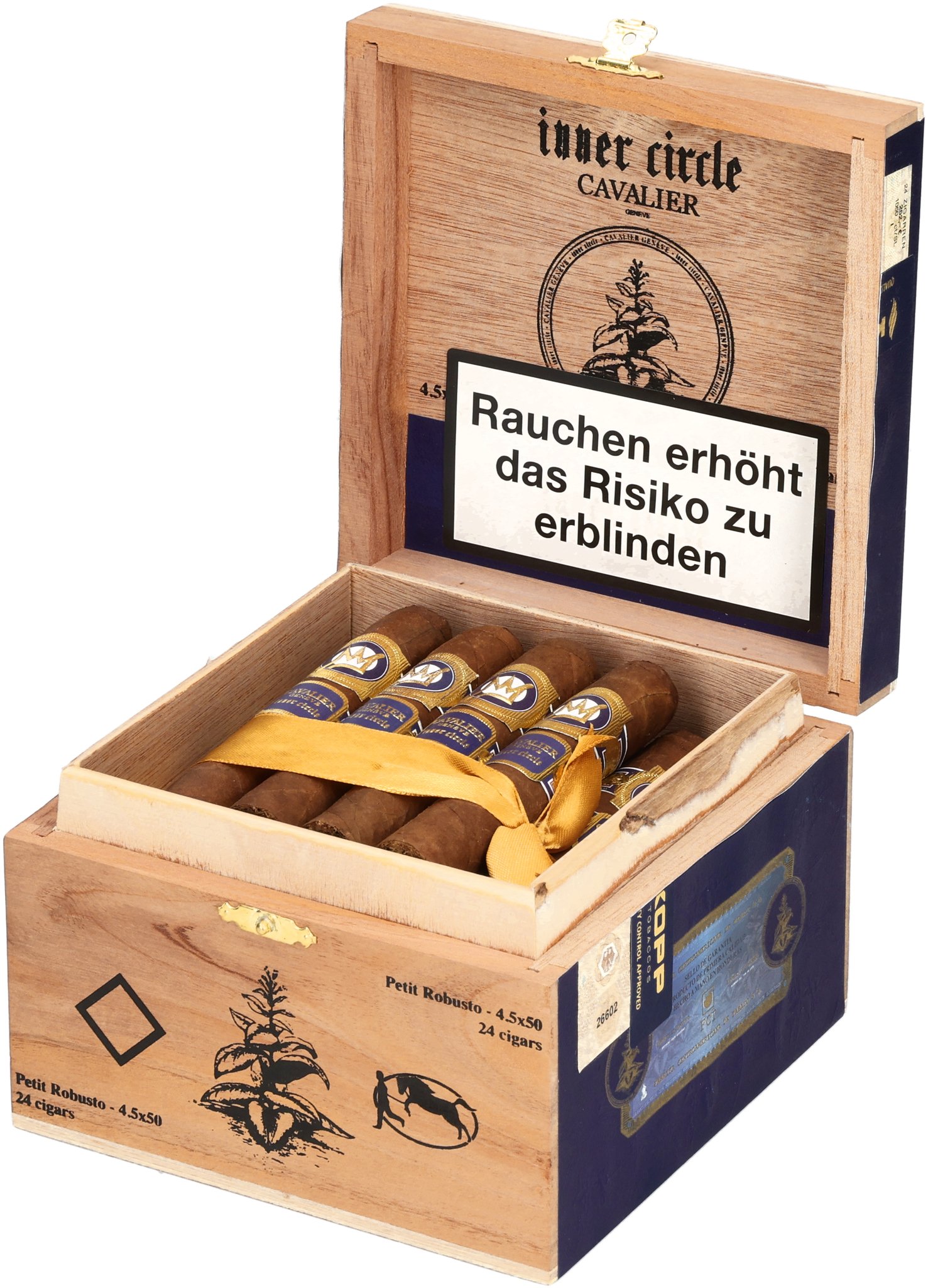 Cavalier Genève Inner Circle Petit Robusto_Kiste Offen