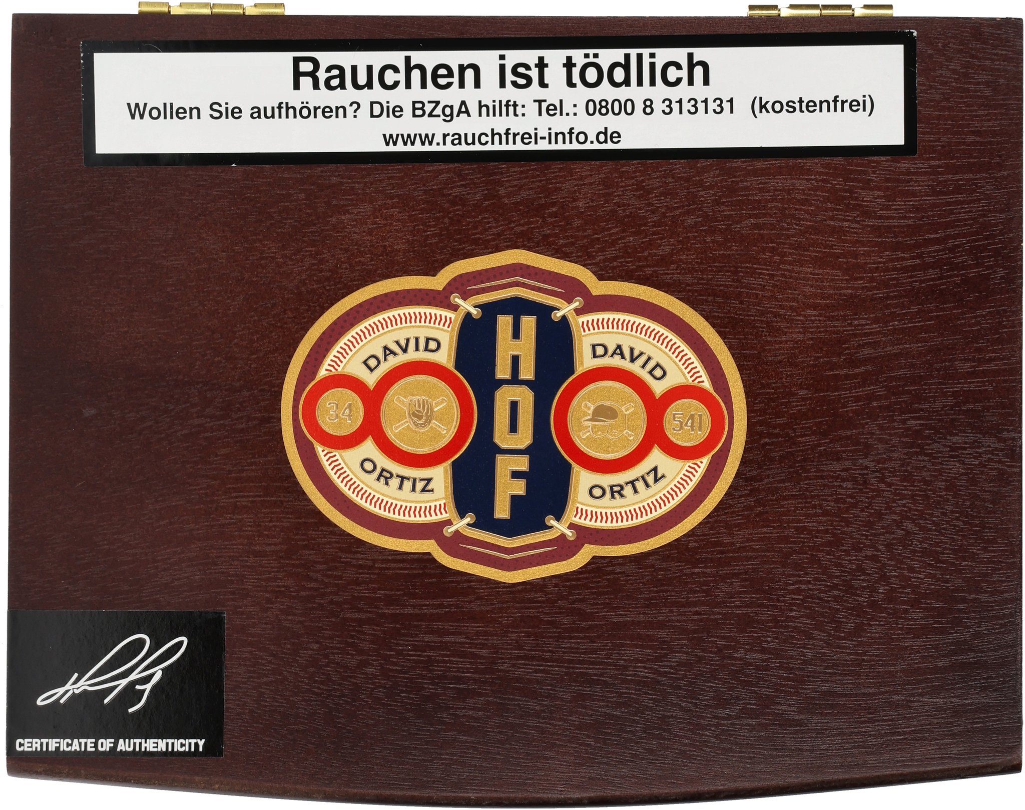 David Ortiz Hof Toro box front