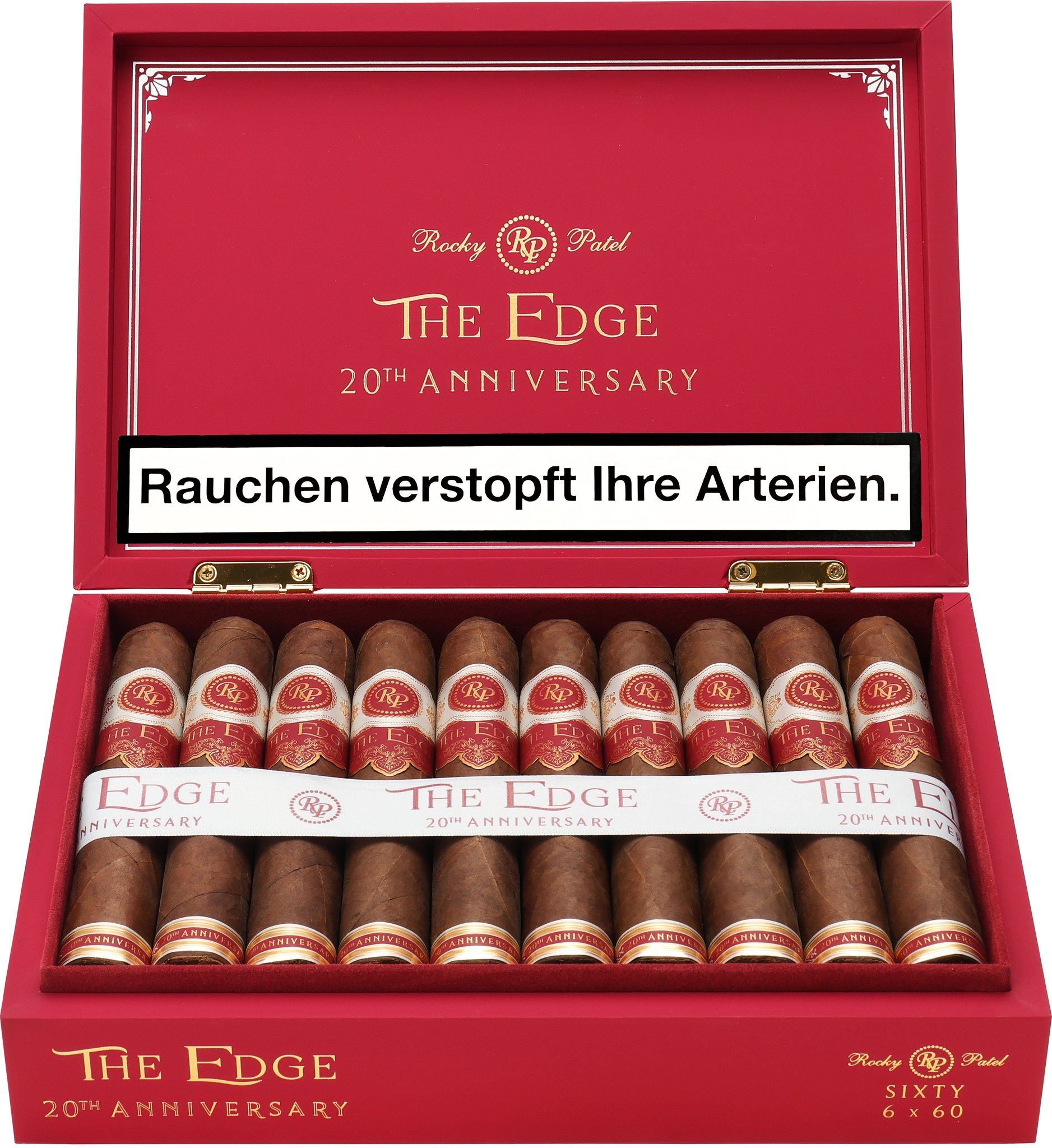 The Edge 20th Anniversary Sixty Kiste offen