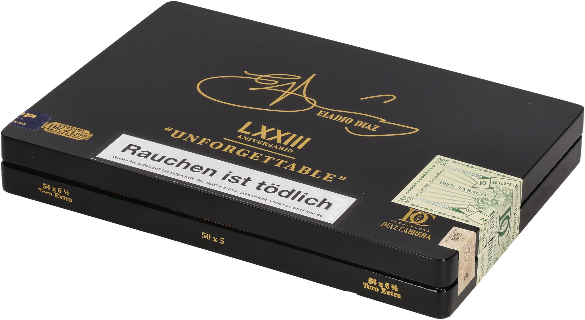 Eladio Diaz LE 73th Anniversary Toro box