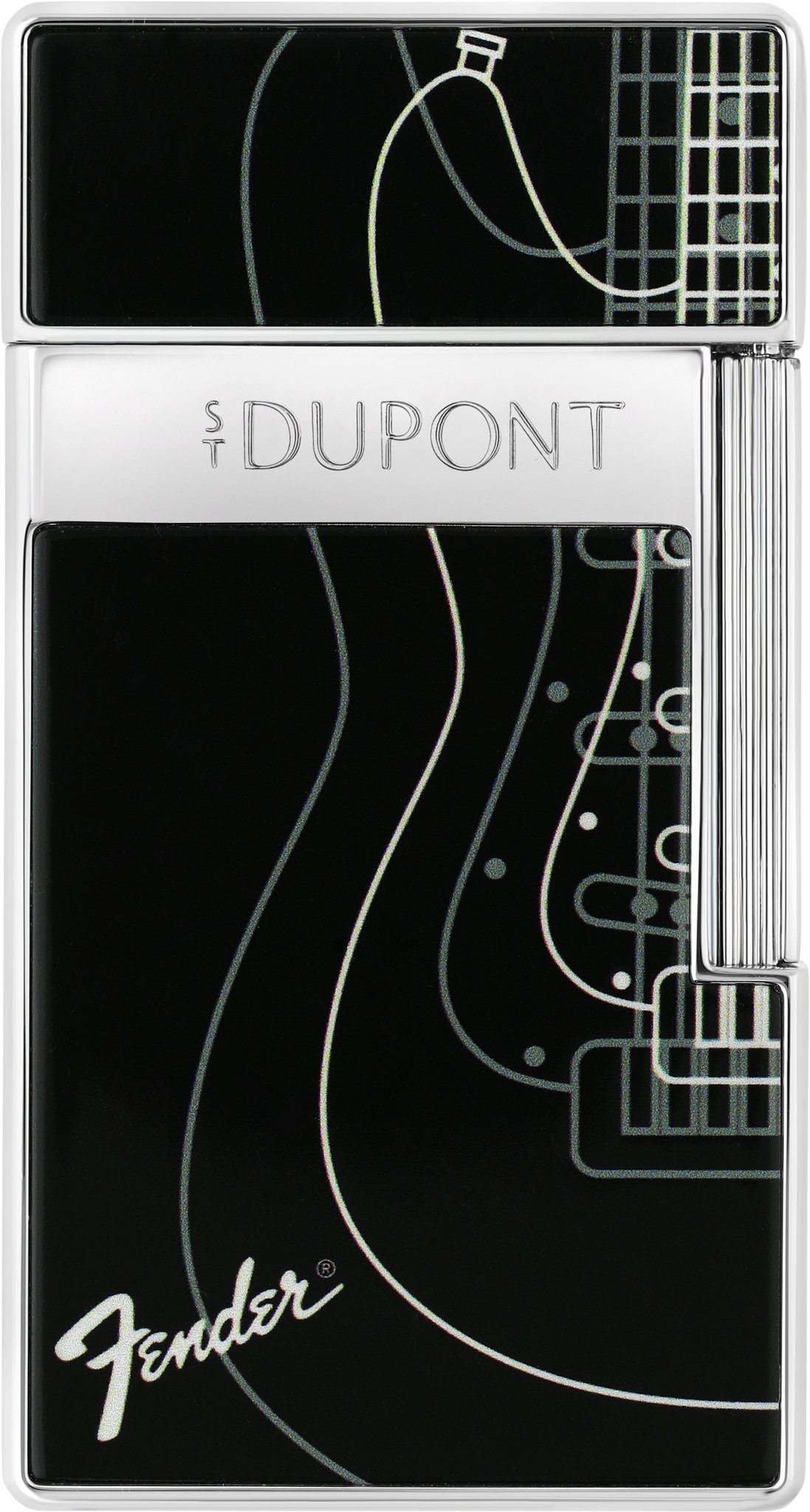 Schwarz/Chrom frontal