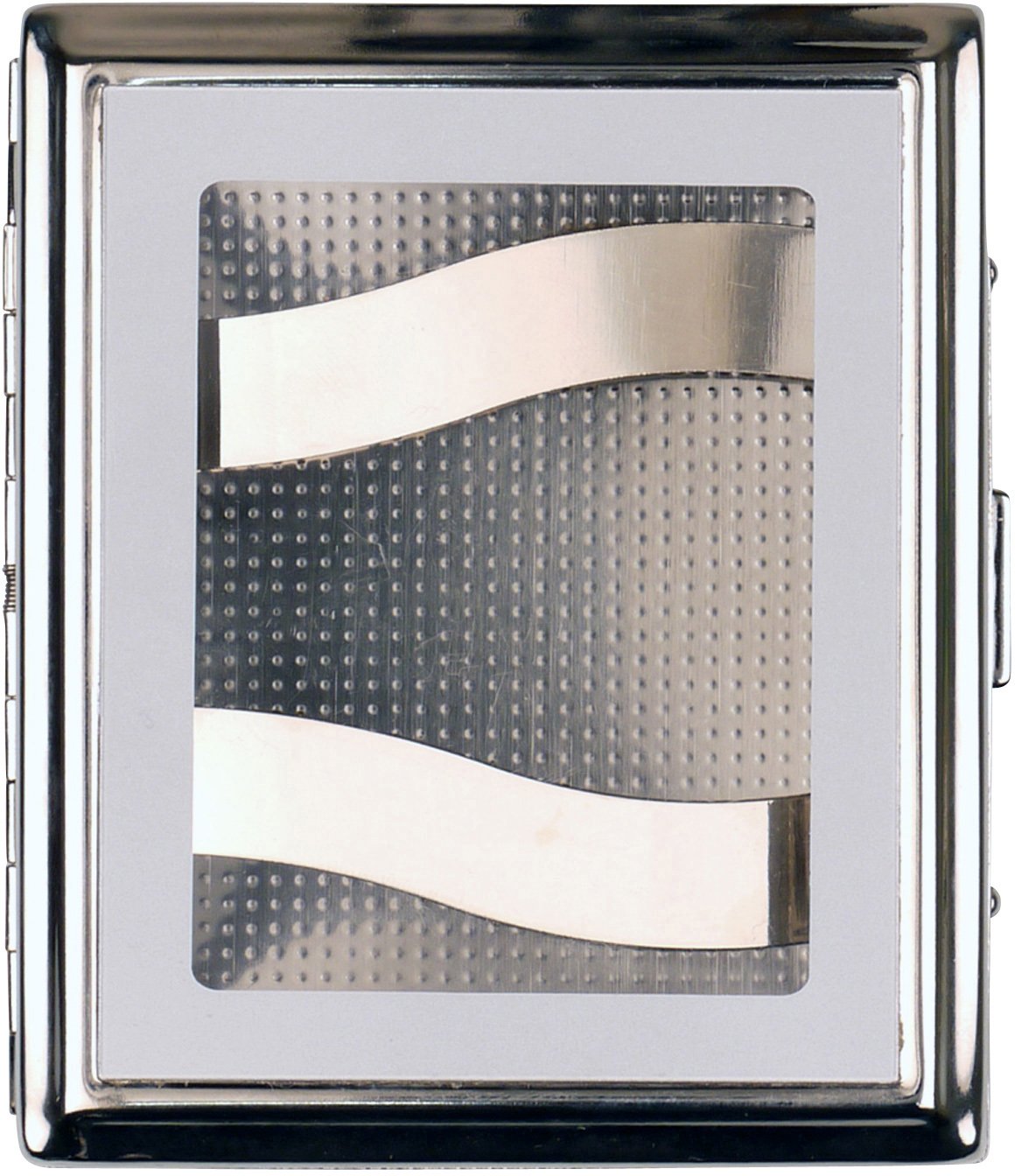 Jean Claude Etui 18er Zigarillo nickel mit Fenster (600681)