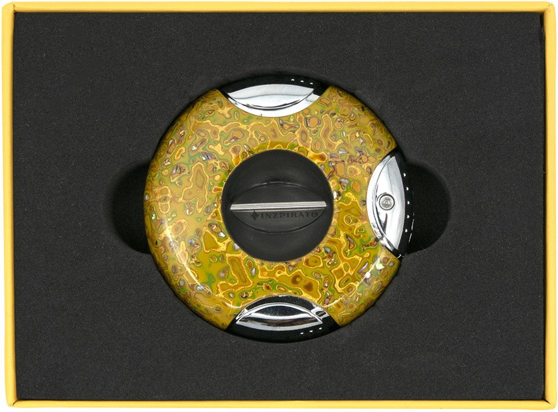 Porzellan gelb Detail