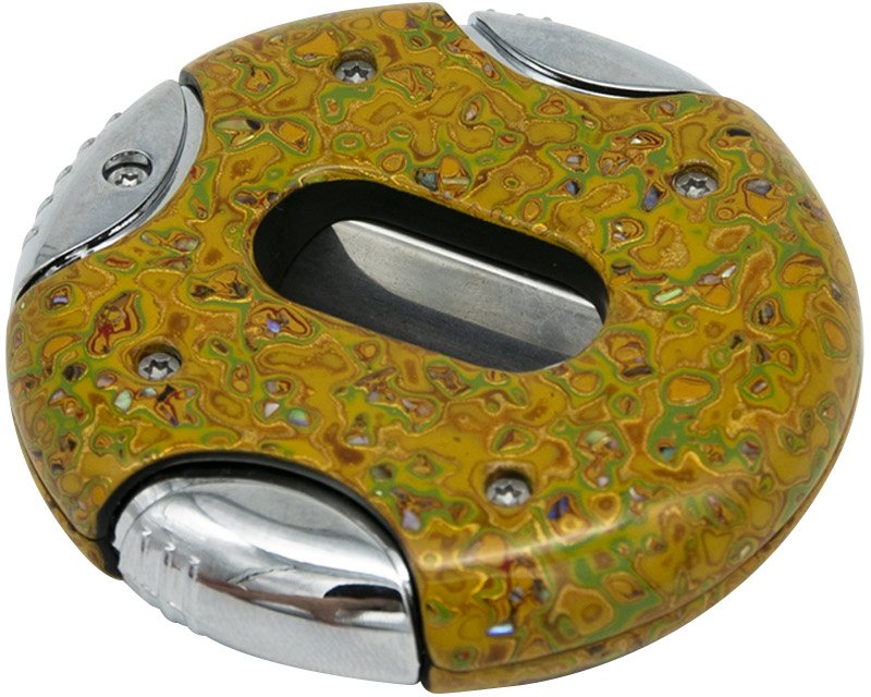 Porzellan gelb Detail 7