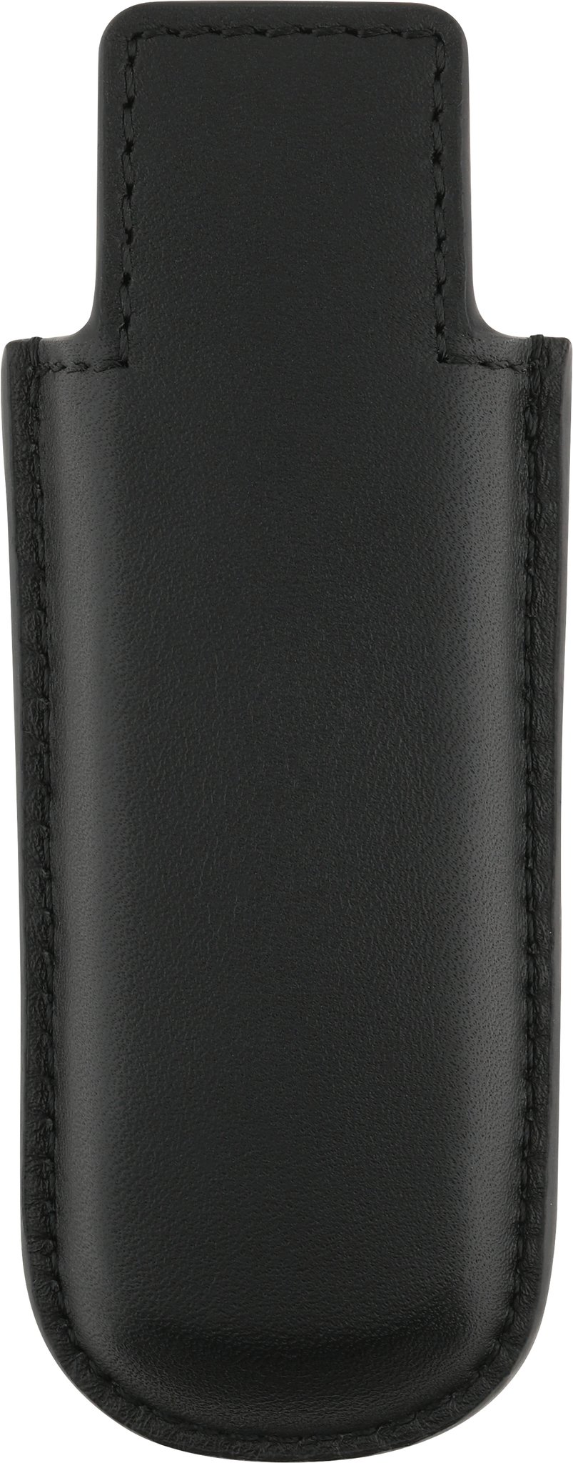 Lederetui schwarz hinten