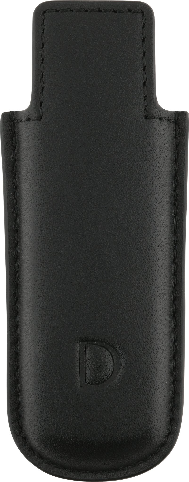 Lederetui schwarz vorn