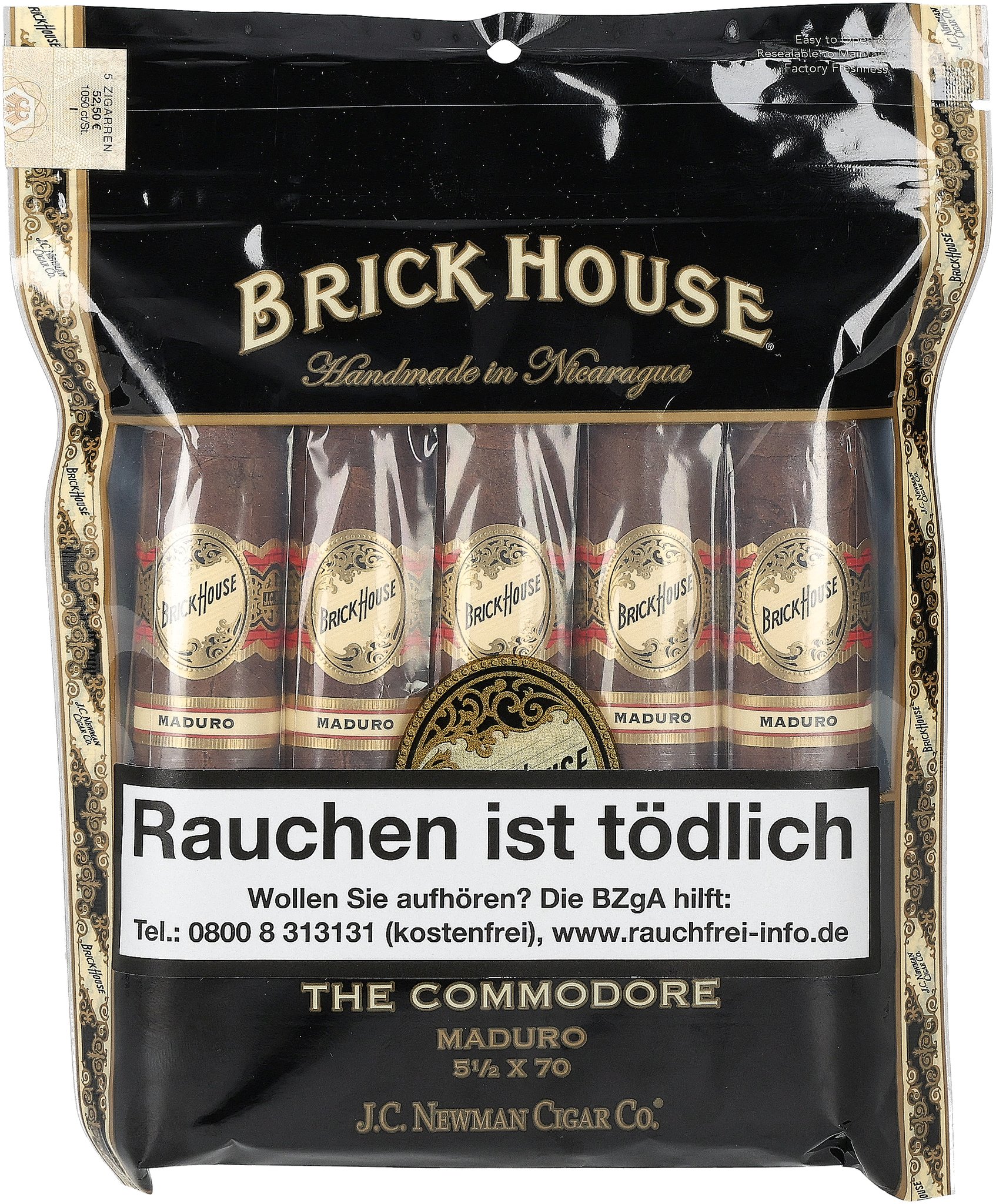 Brick House Maduro The Commodore Freshpack_04