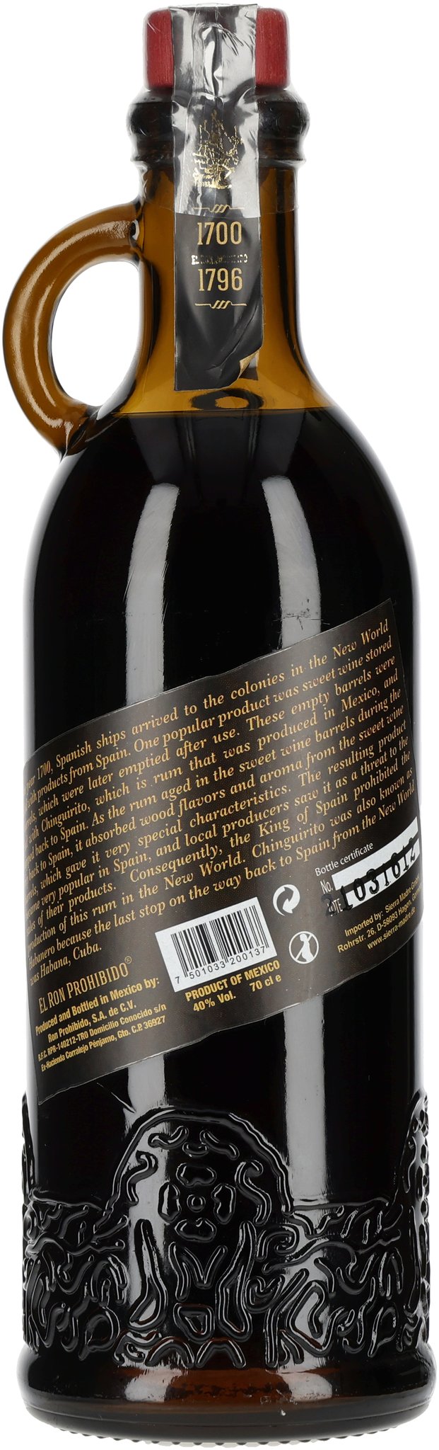 El Ron Prohibido Rum Gran Reserva 15 Jahre_02