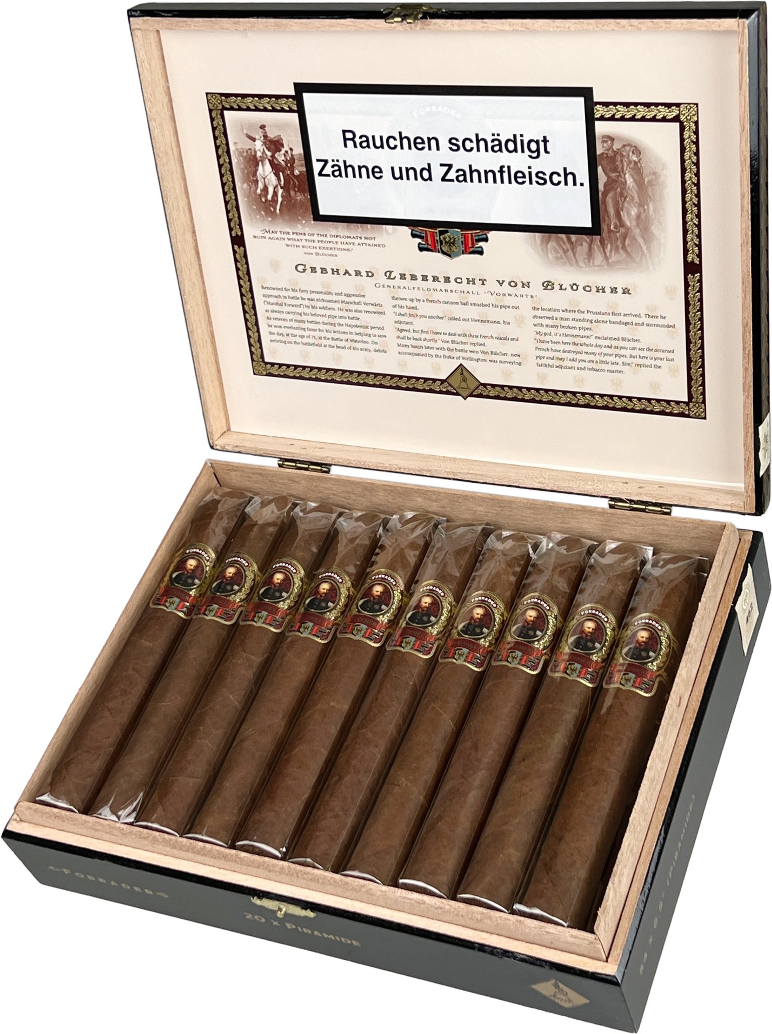 Forrader Piramide Kiste offen