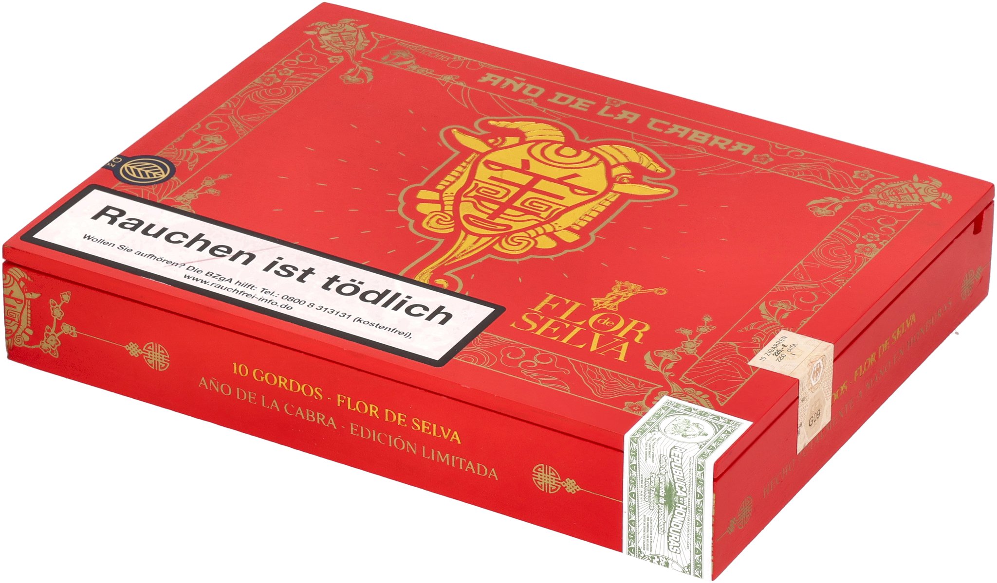 Flor de Selva LE 2026 Year of the Goat bos liegend
