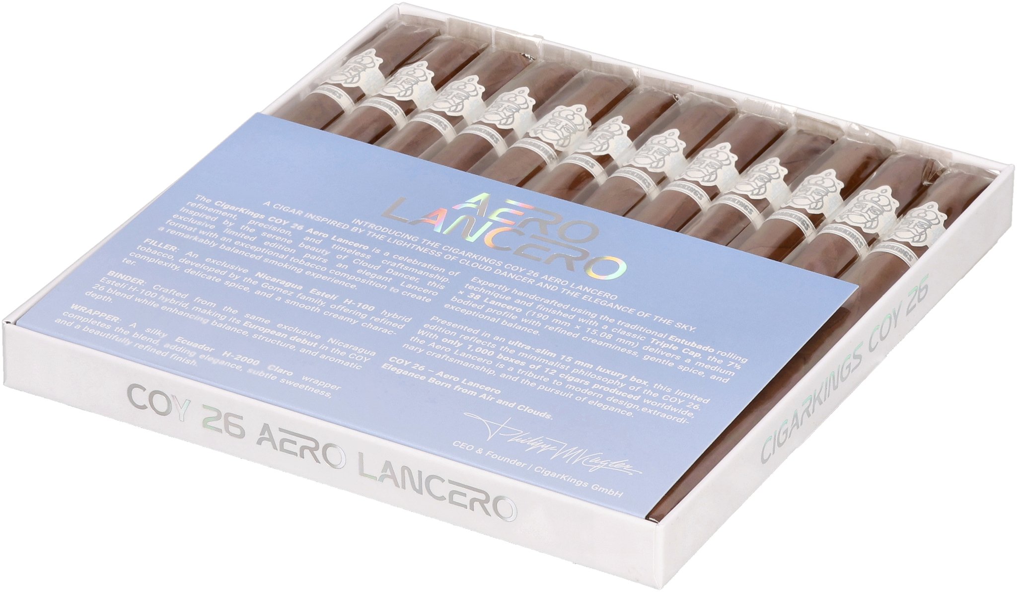 COY 26 Aero Lancero box open