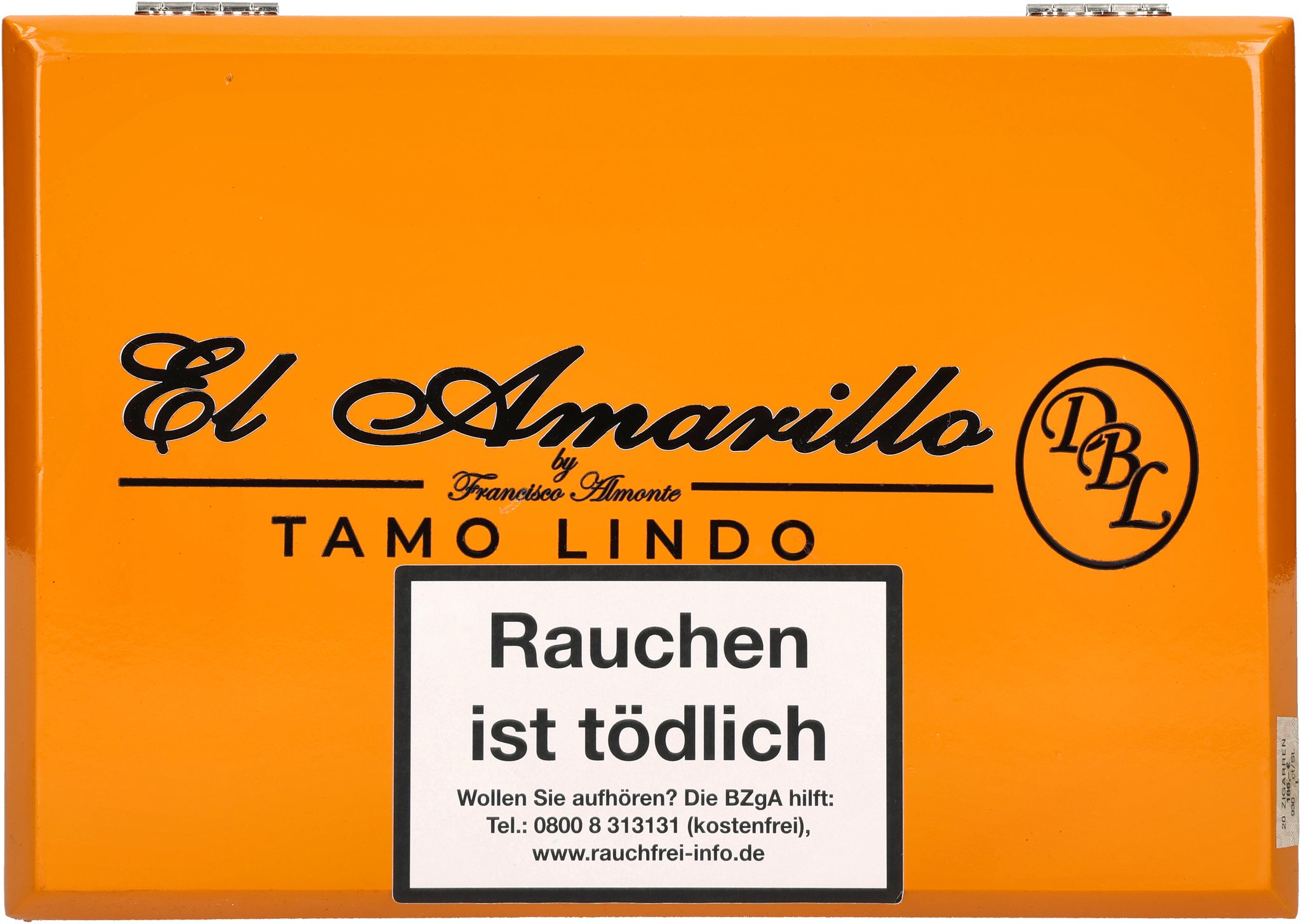 Amarillo Robusto box front
