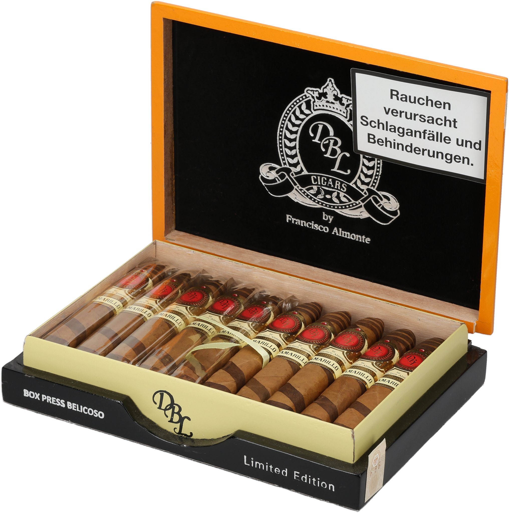Amarillo Belicoso box open