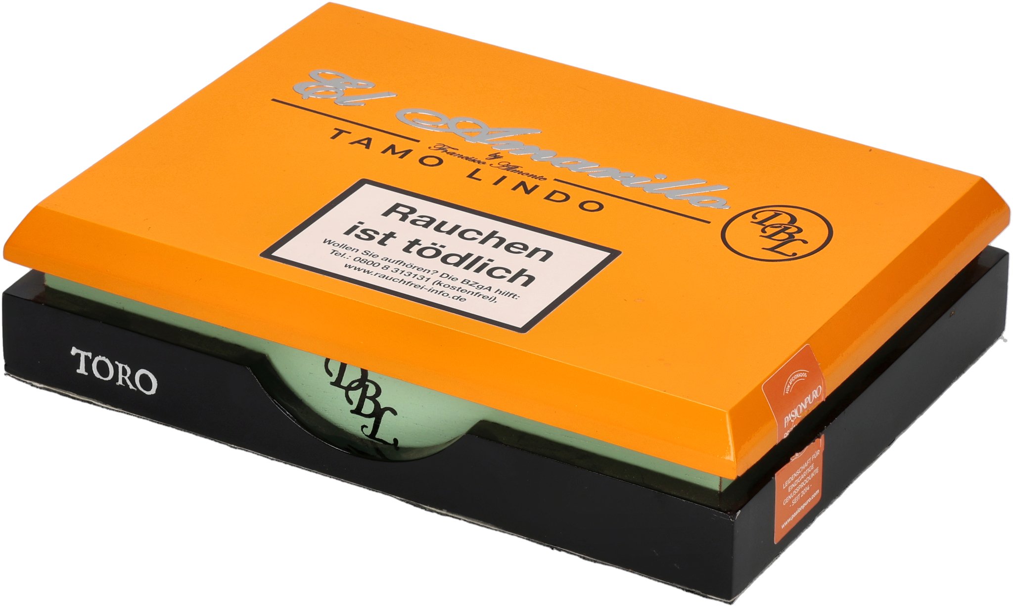 Amarillo Toro box