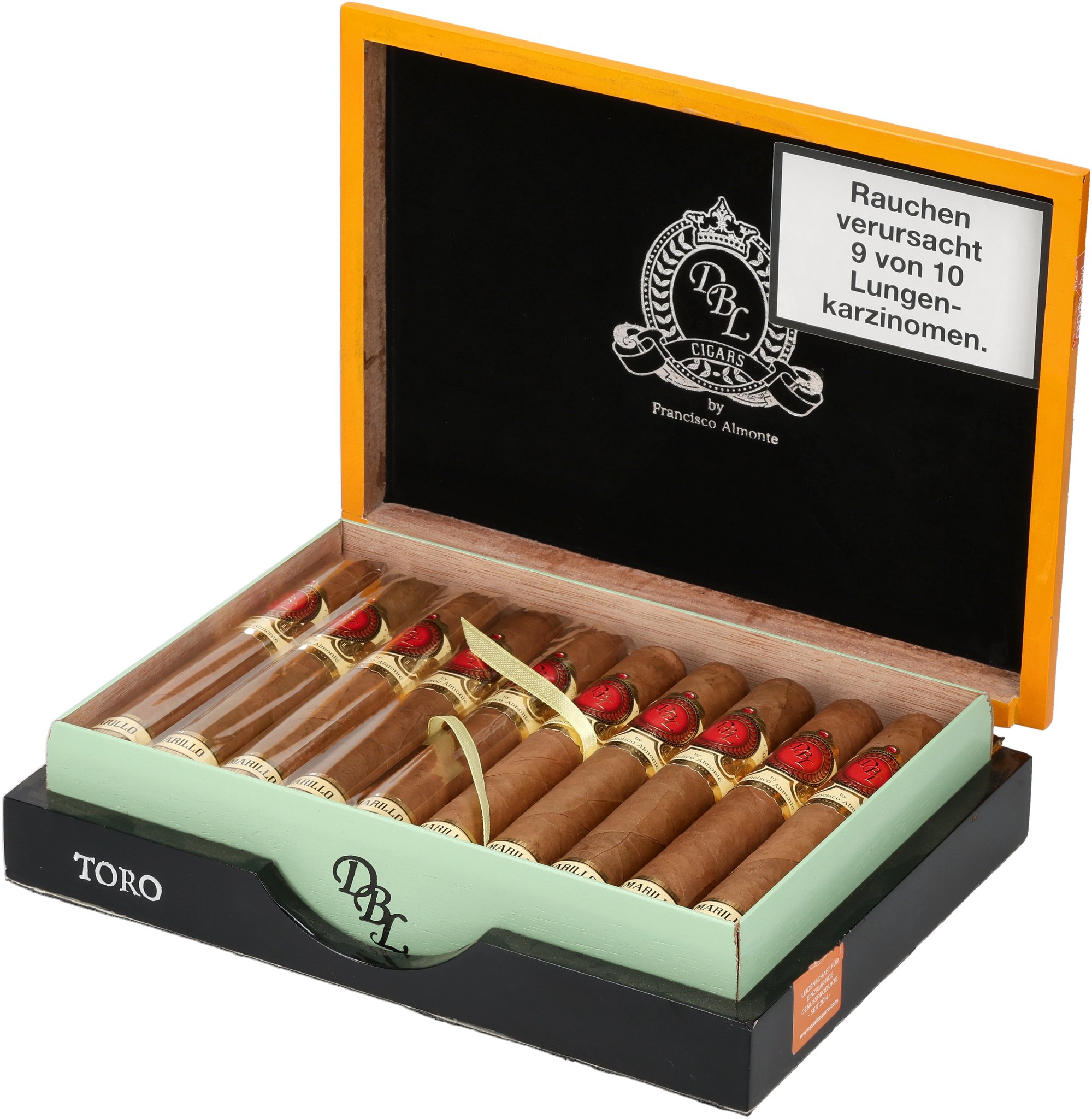 Amarillo Toro box open