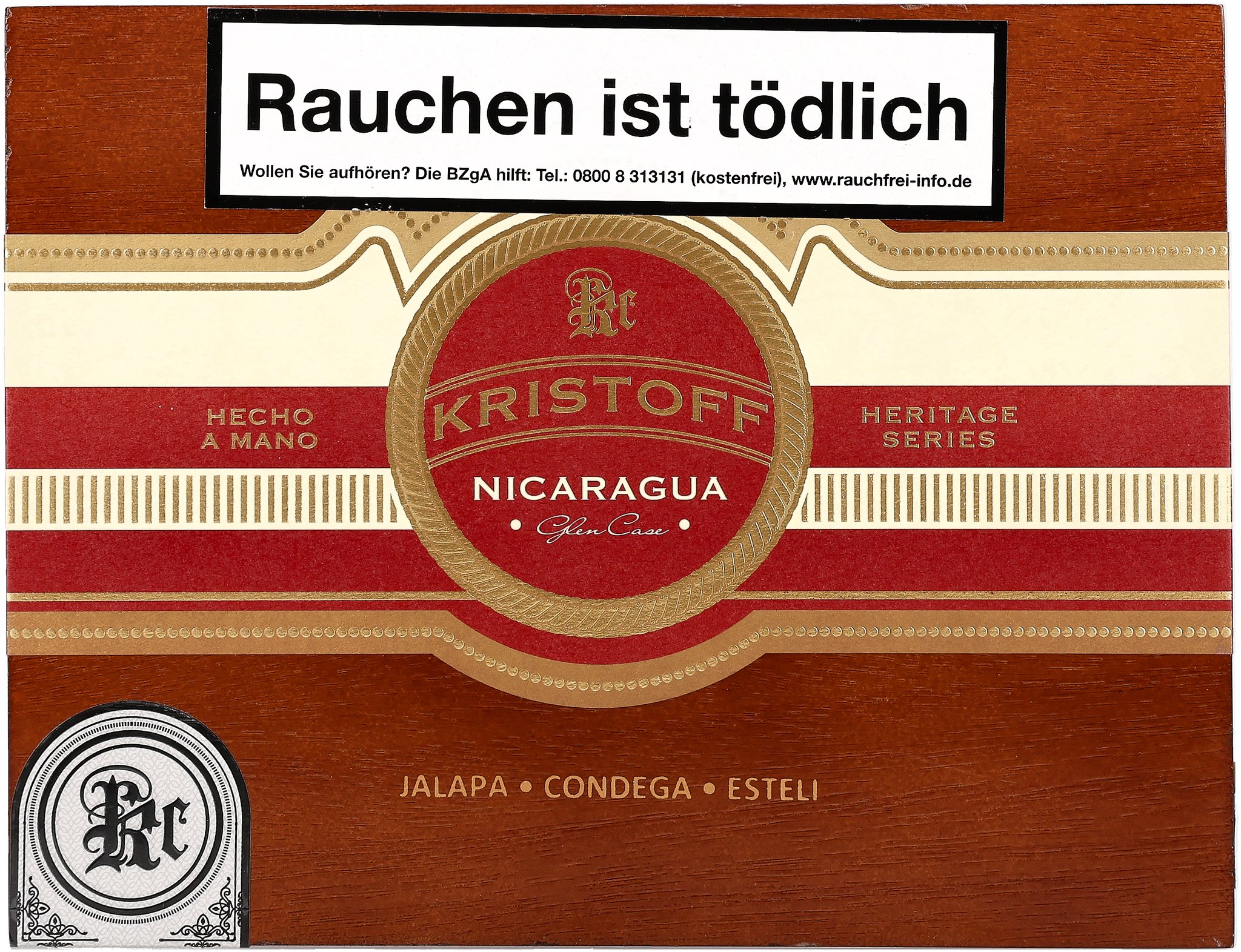 Kristoff Nicaragua Toro 20er Box front
