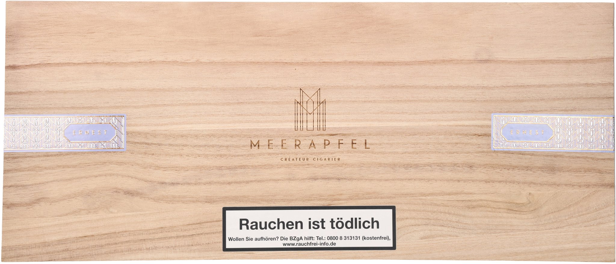 Meerapfel Ernest Churchill box frontal