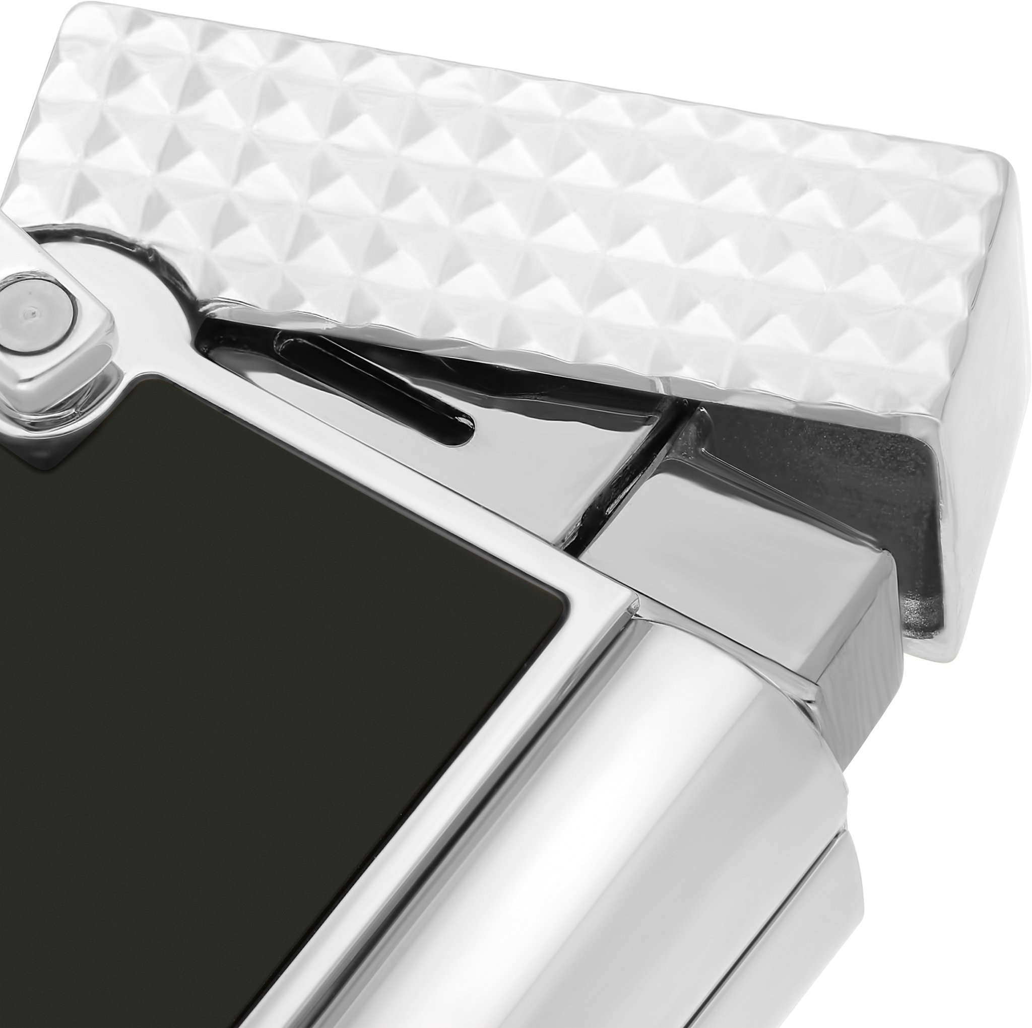 silber/schwarz Detail