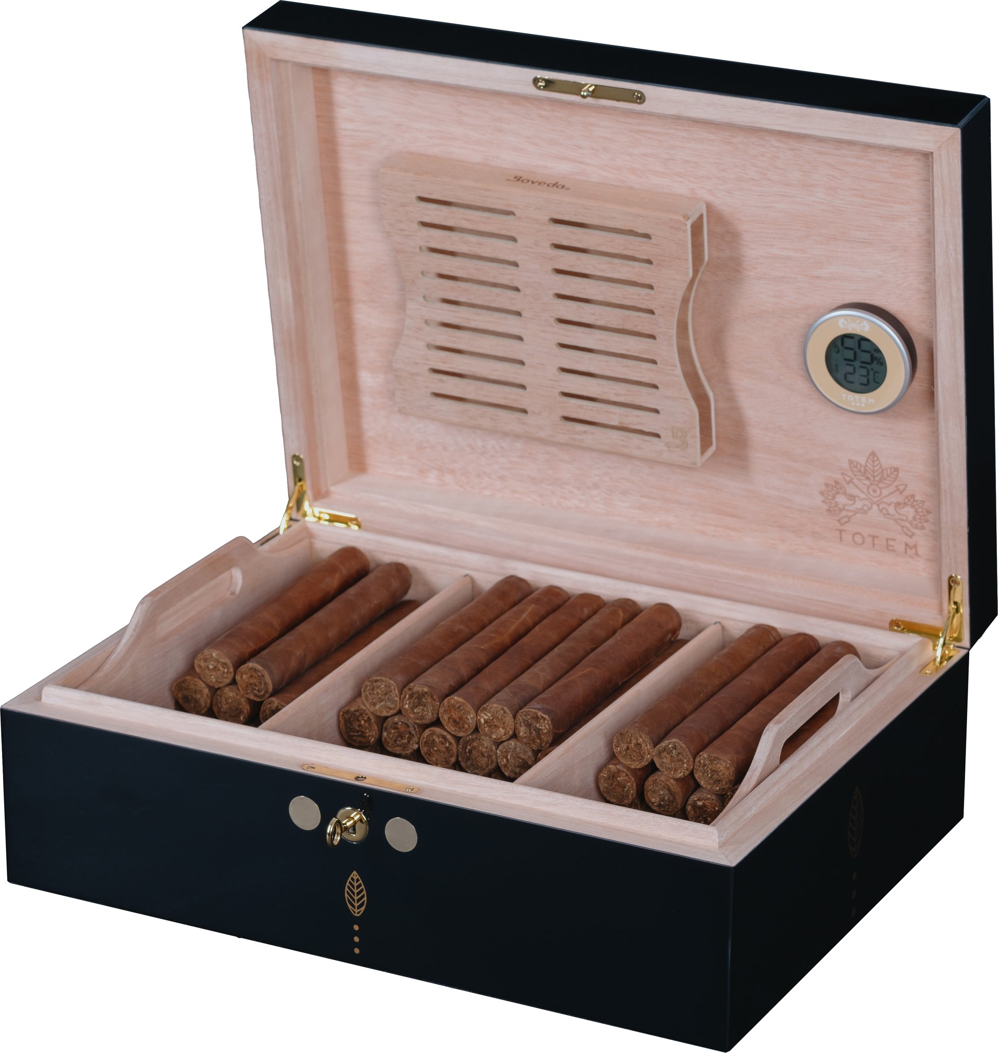 Totem Accessories Humidor Confidenciaal für 125 Zigarren