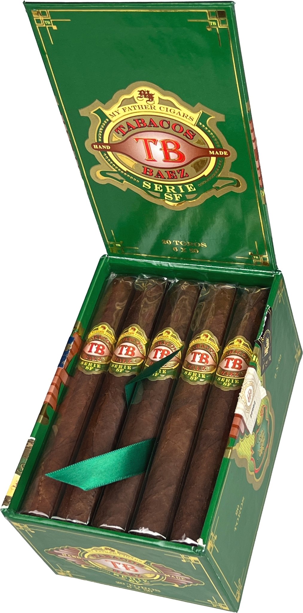 Tabacos Baez Toro Kiste offen