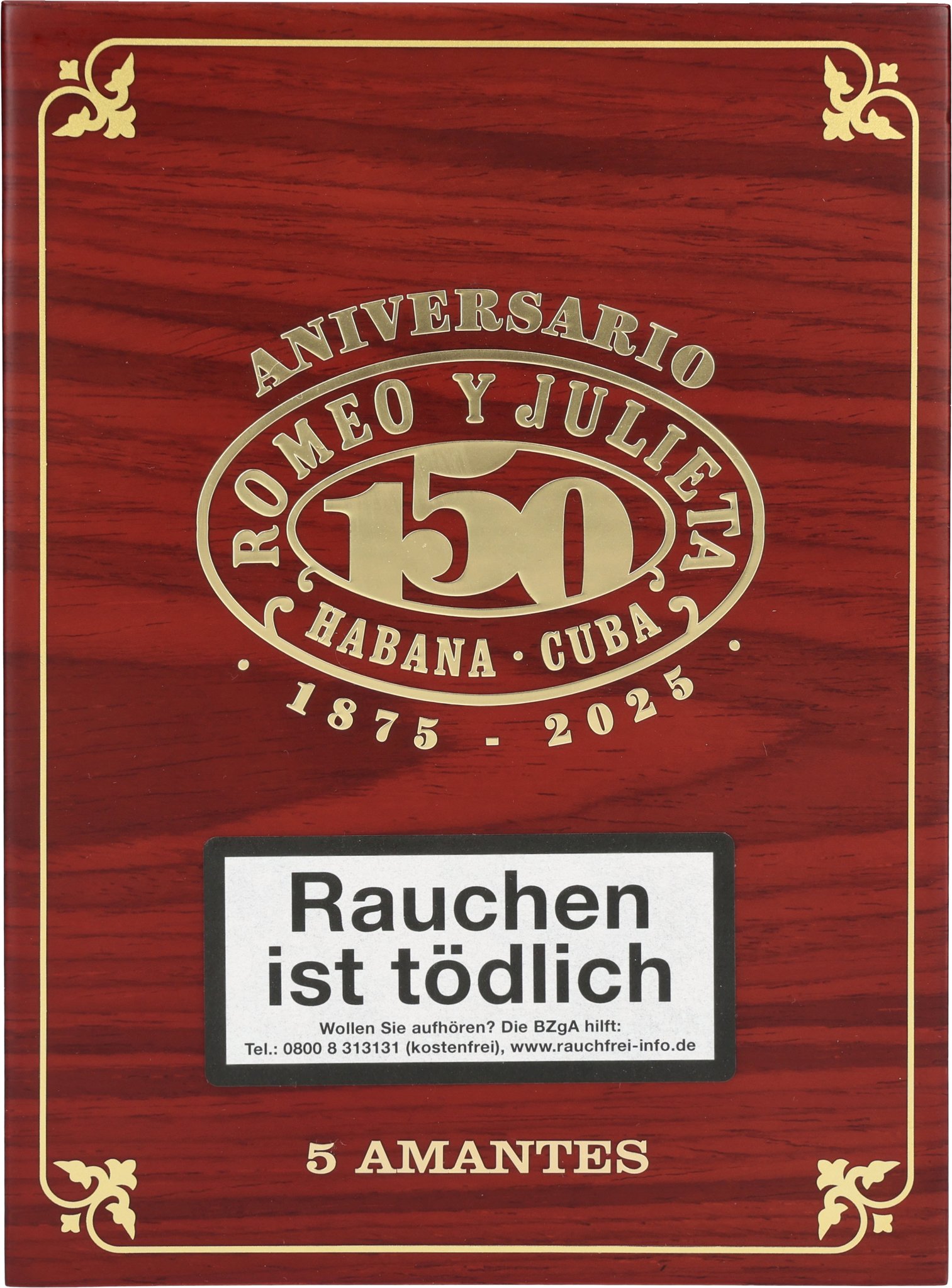 Romeo y Julieta Amantes box front