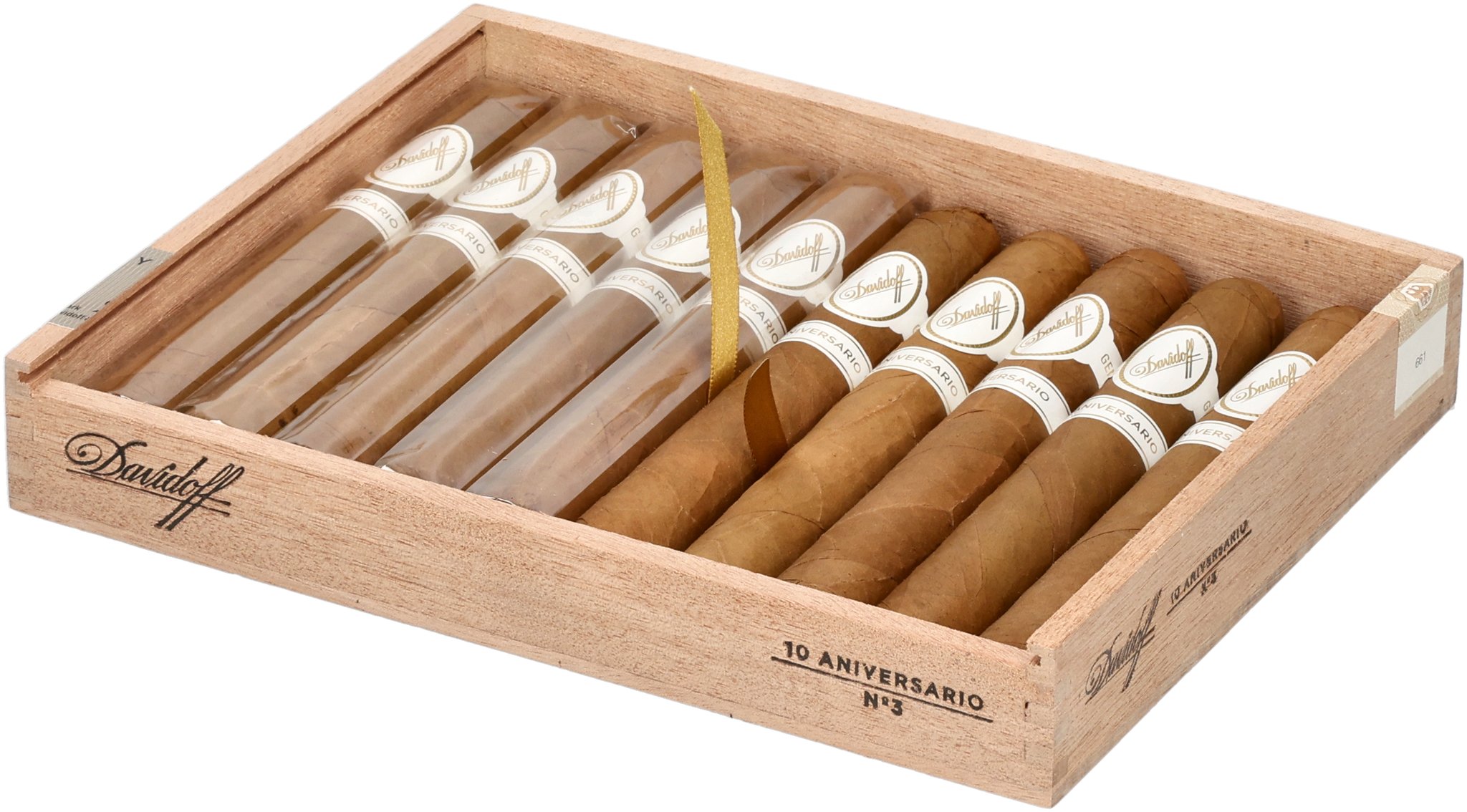 Aniversario No. 3 box open