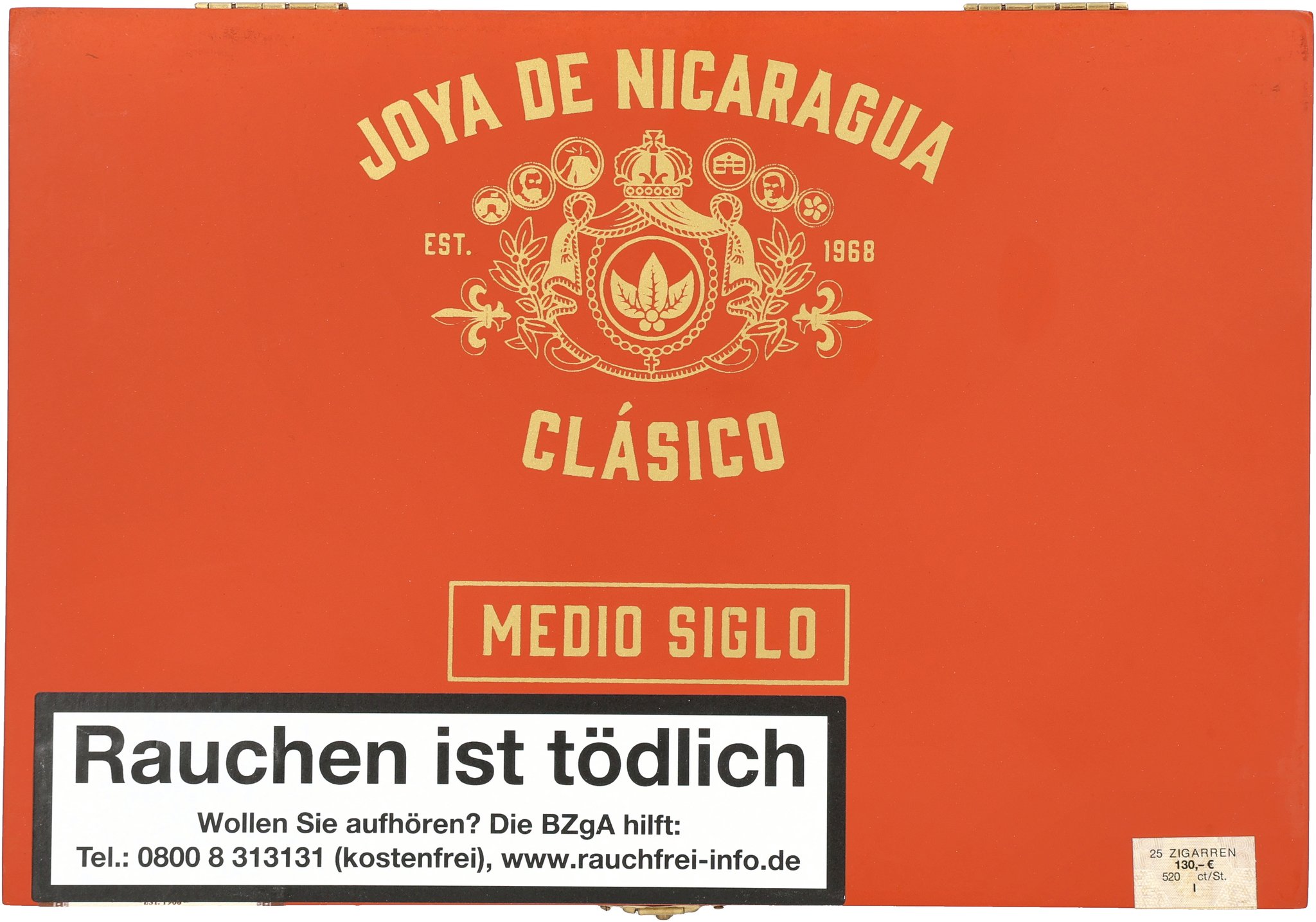 Joya de Nicaragua Clasico Medio Siglo Seleccion B_Kiste 