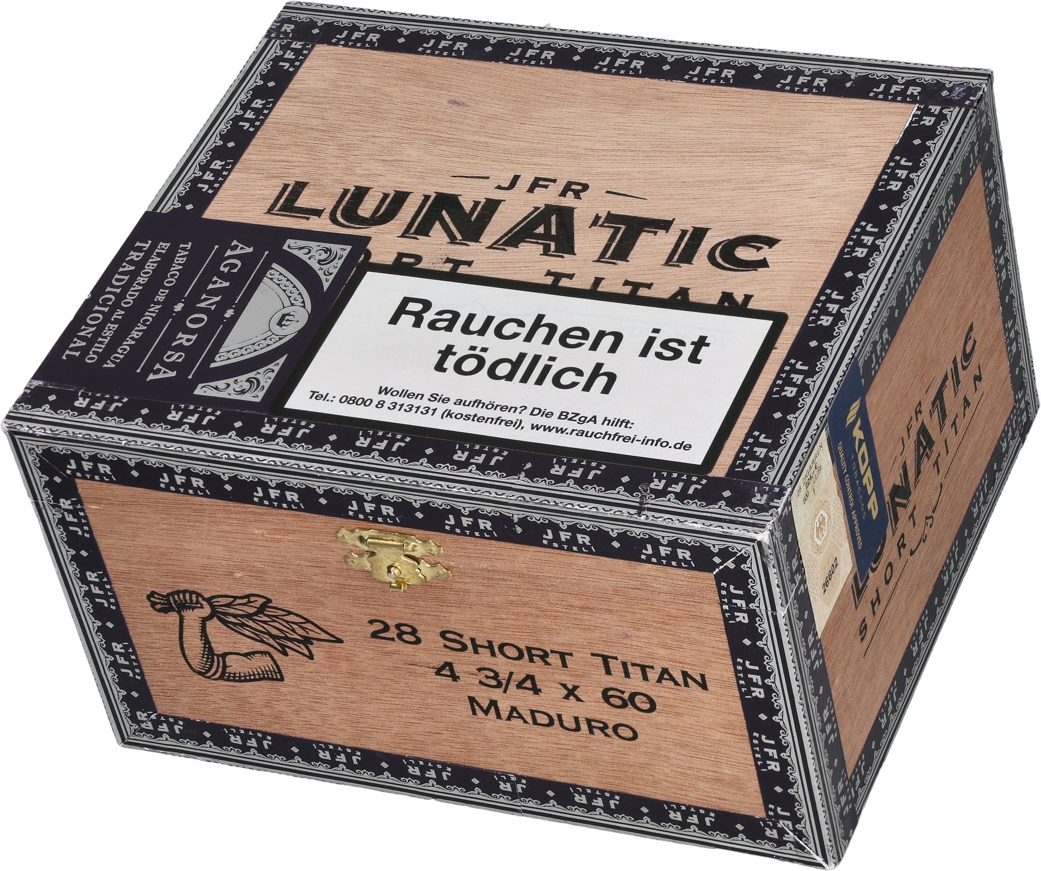 Lunatic Maduro Short Titan Kiste