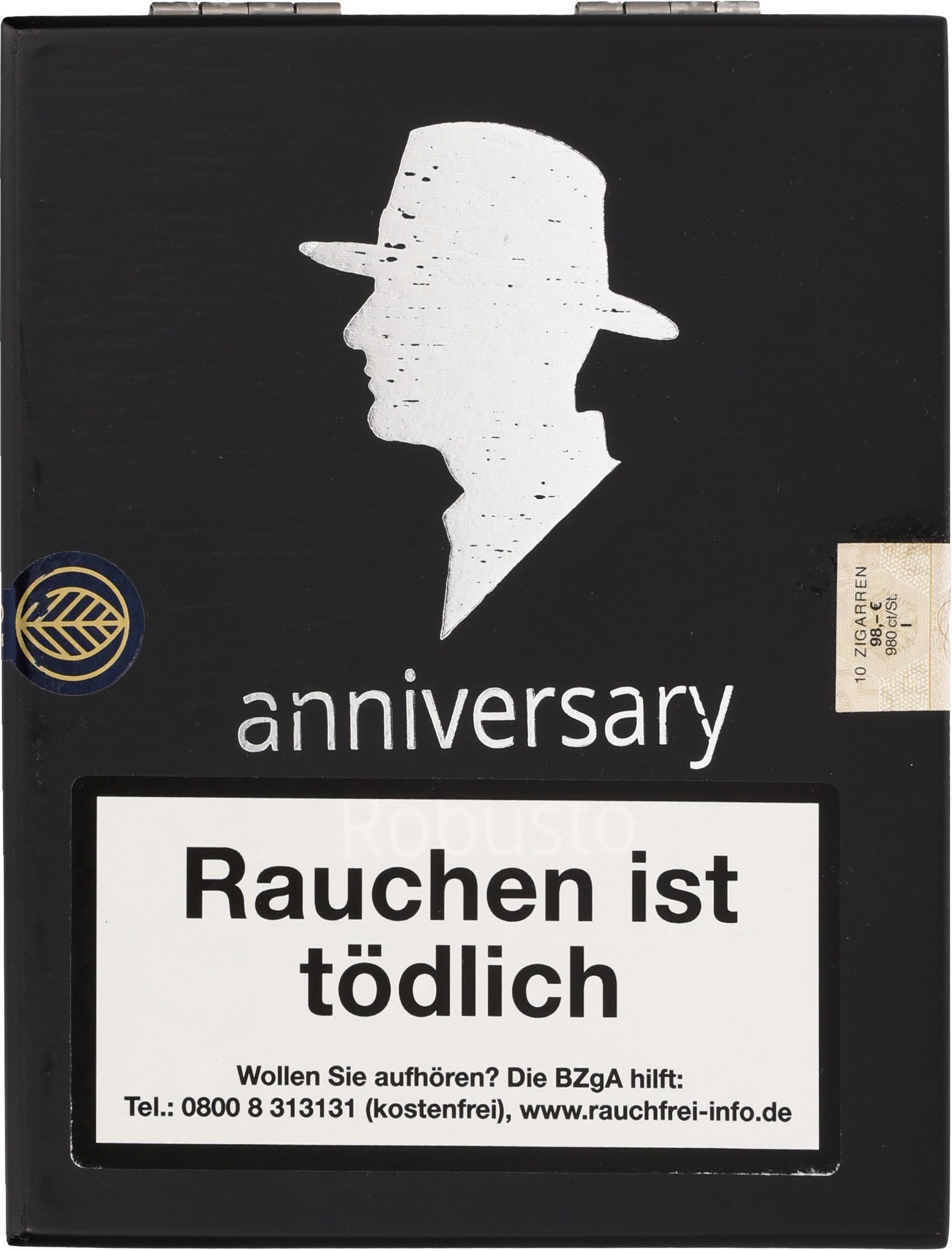 Anniversary Robusto box front