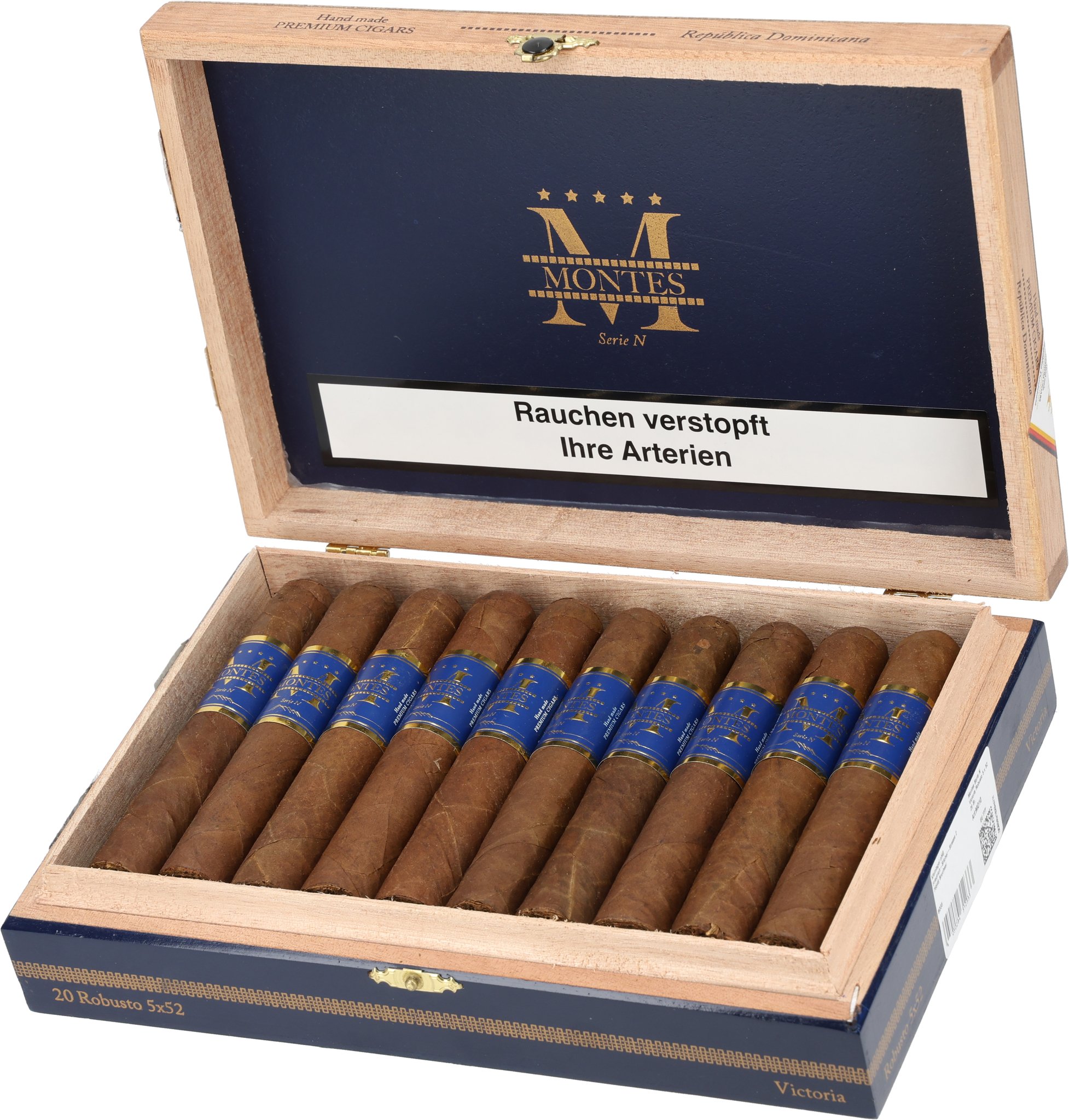 Serie N Victoria box open