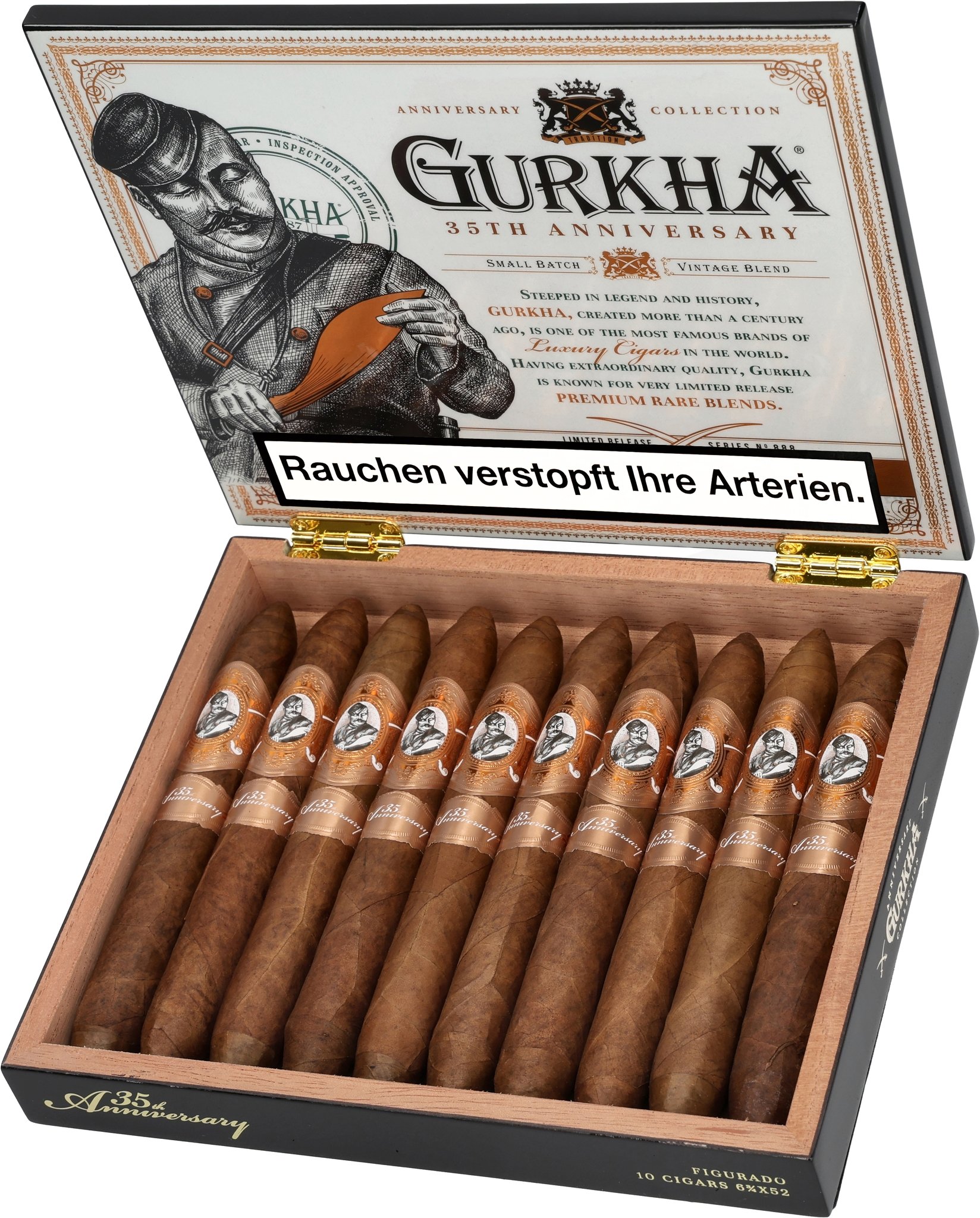 35th Anniversary Figurado Kiste offen