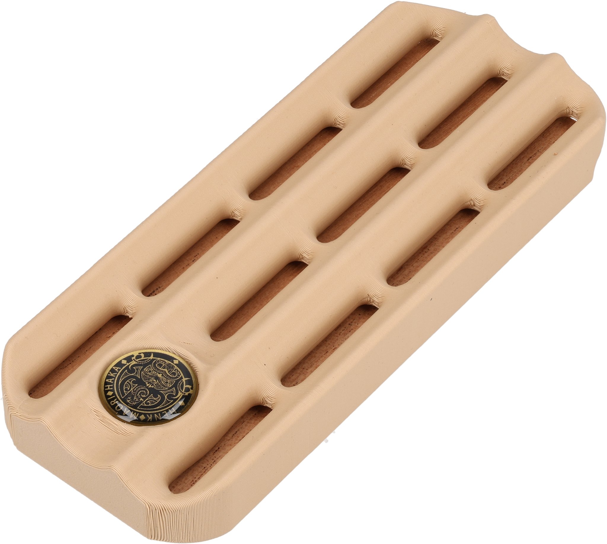 Classic braun, Strauß-Optik Inlay