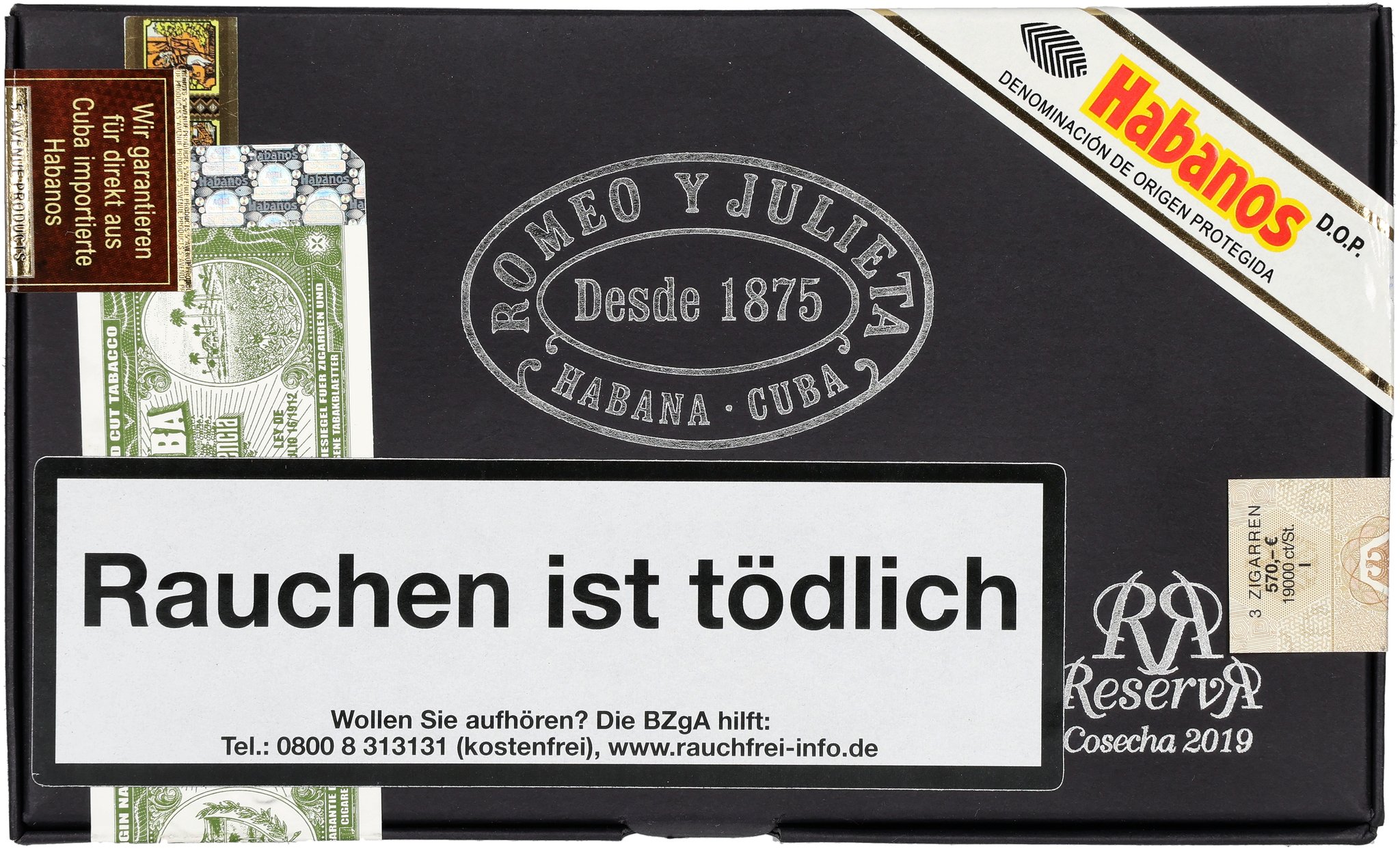 Short Churchills Verpackung front