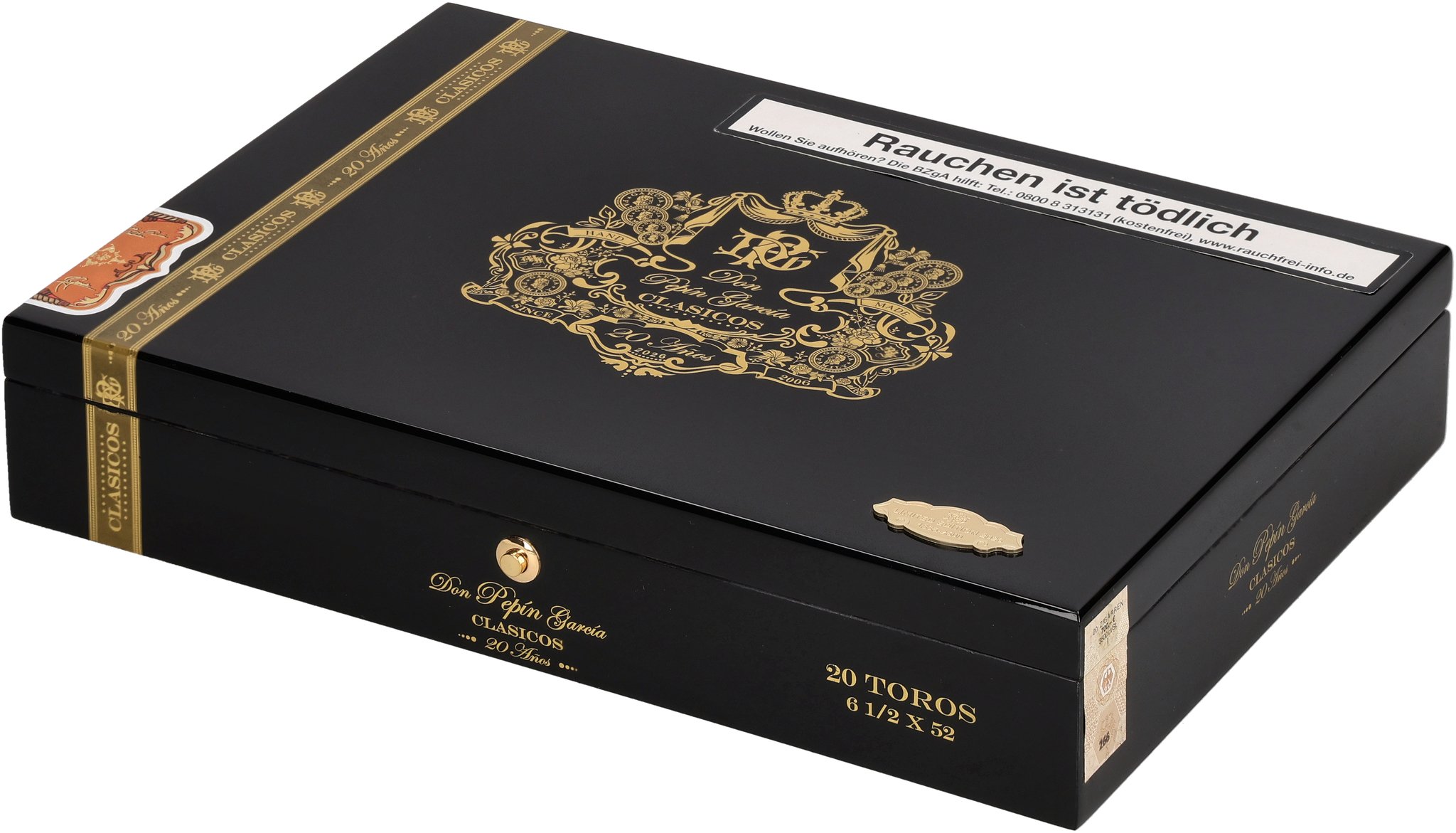 Don Pepin Limited Edition 2026 20 Anos Clasicos Kiste liegend