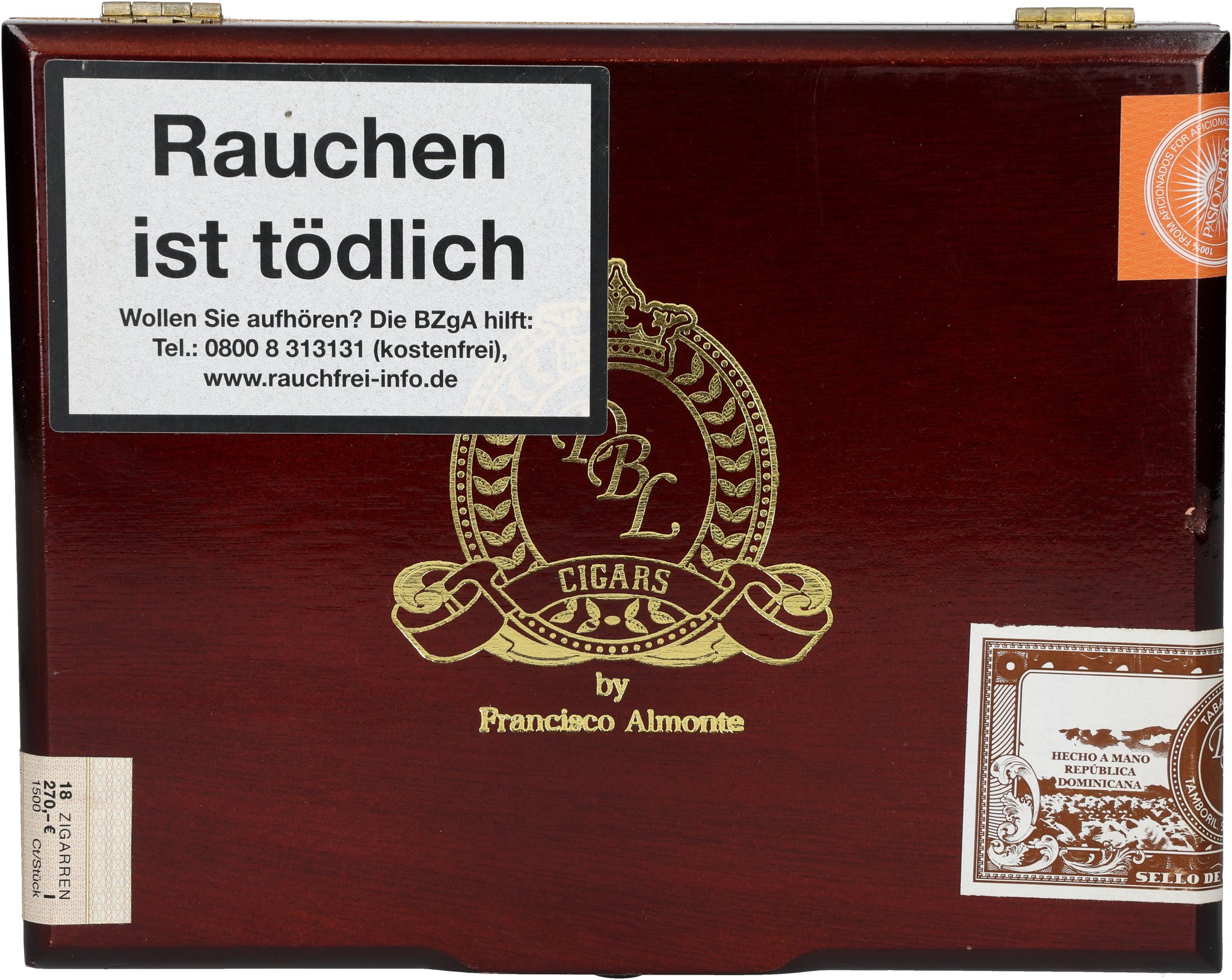 Formula Gorda box front