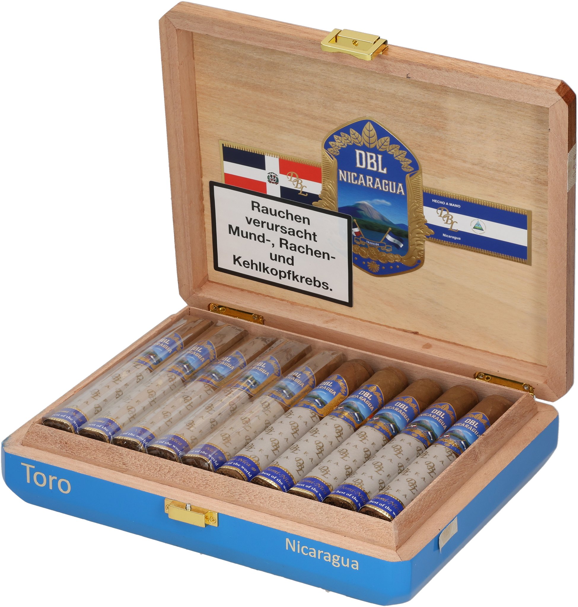 Nicaragua Toro box open