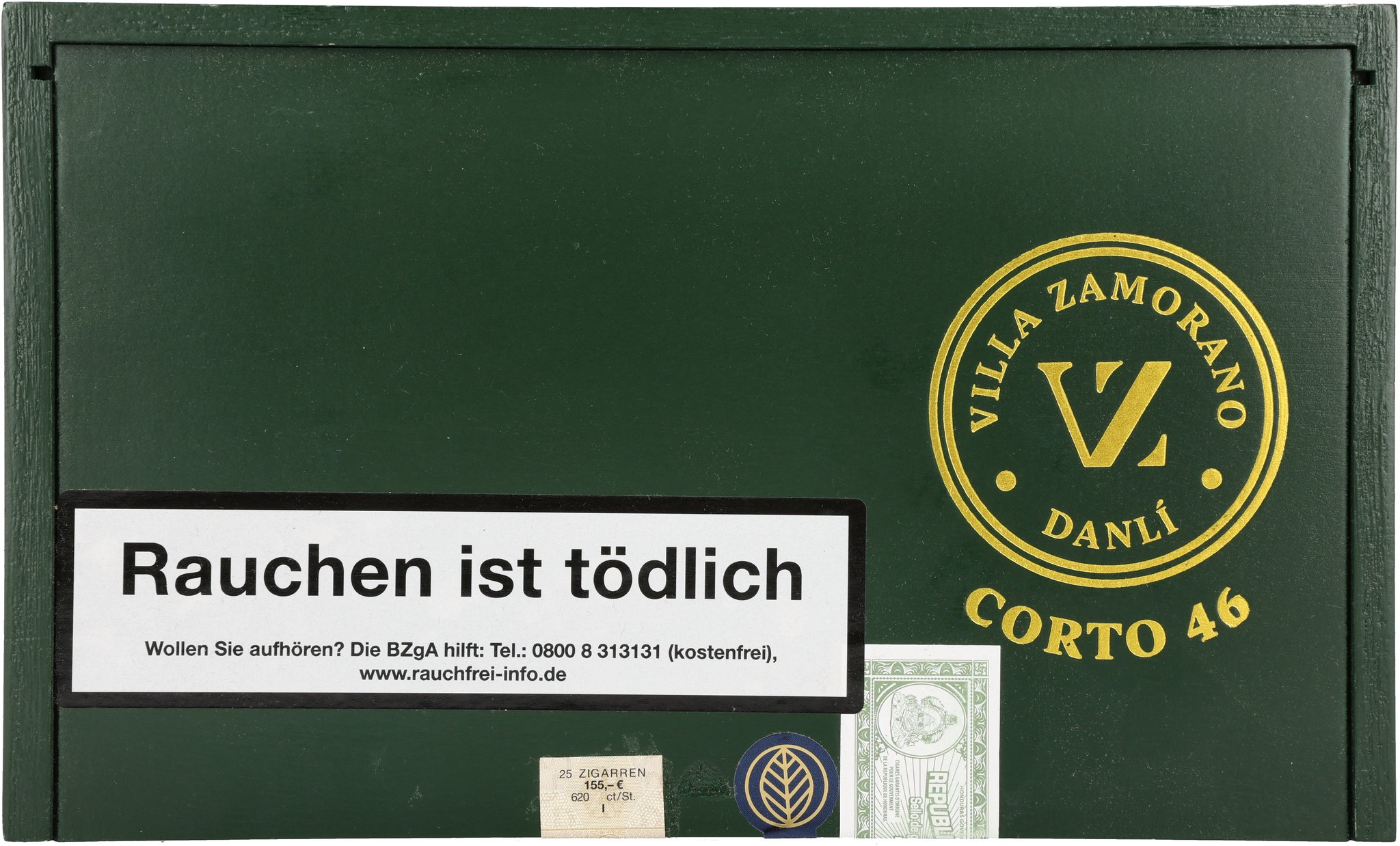 Danli Corto 46 box front