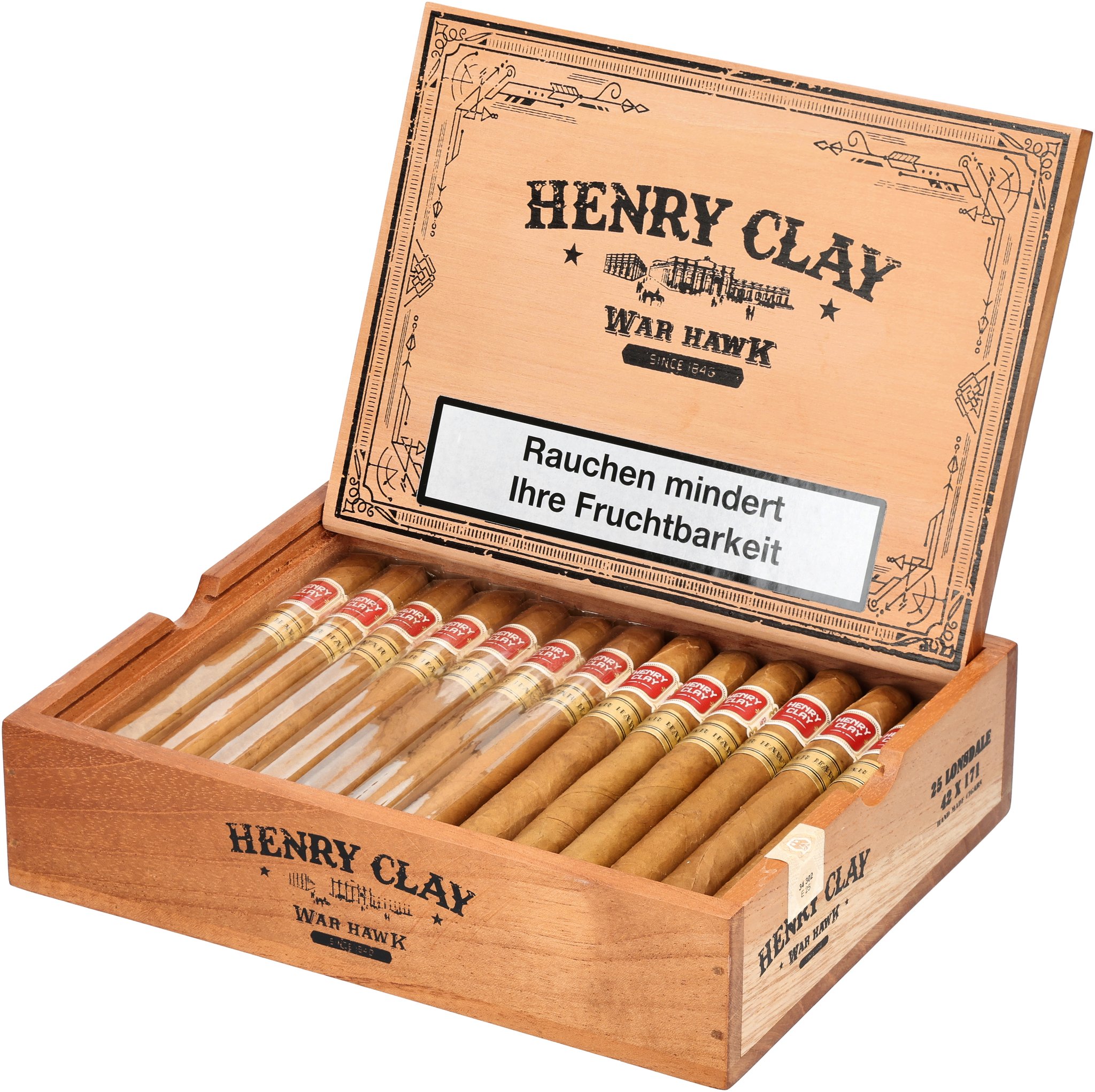 Henry Clay War Hawk Lonsdale_Kiste Offen