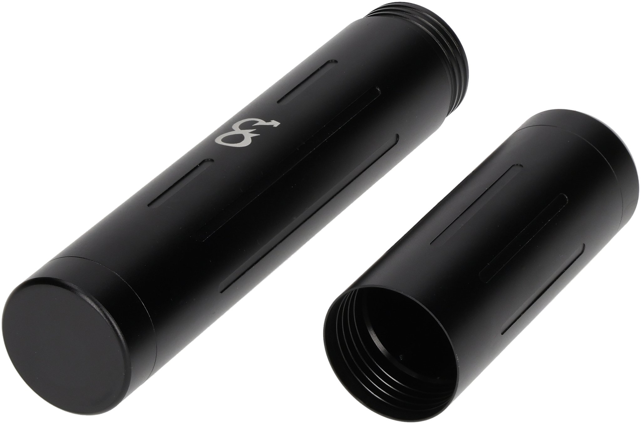 Zigarrentube Schwarz 07b