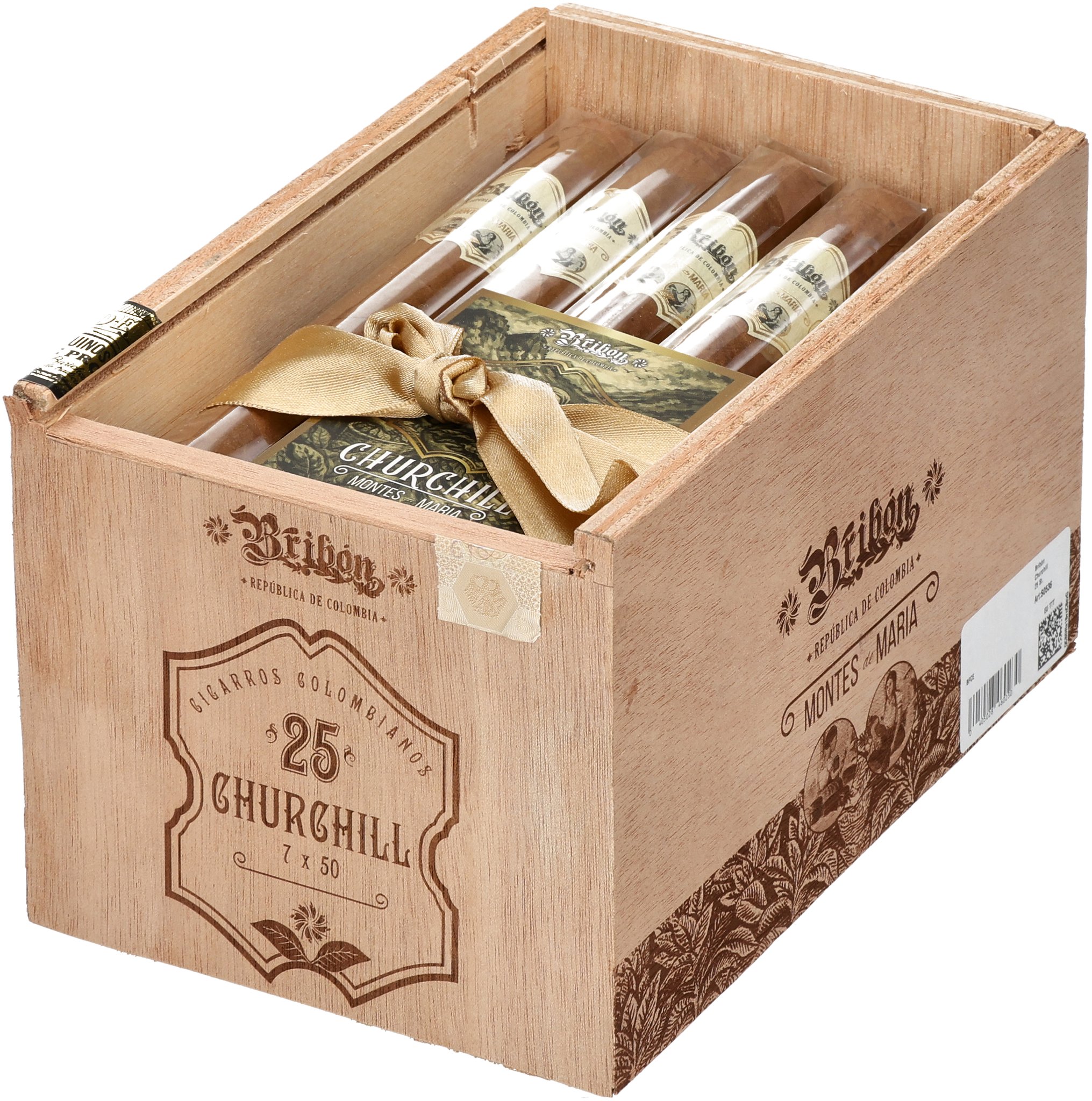 Churchill box open